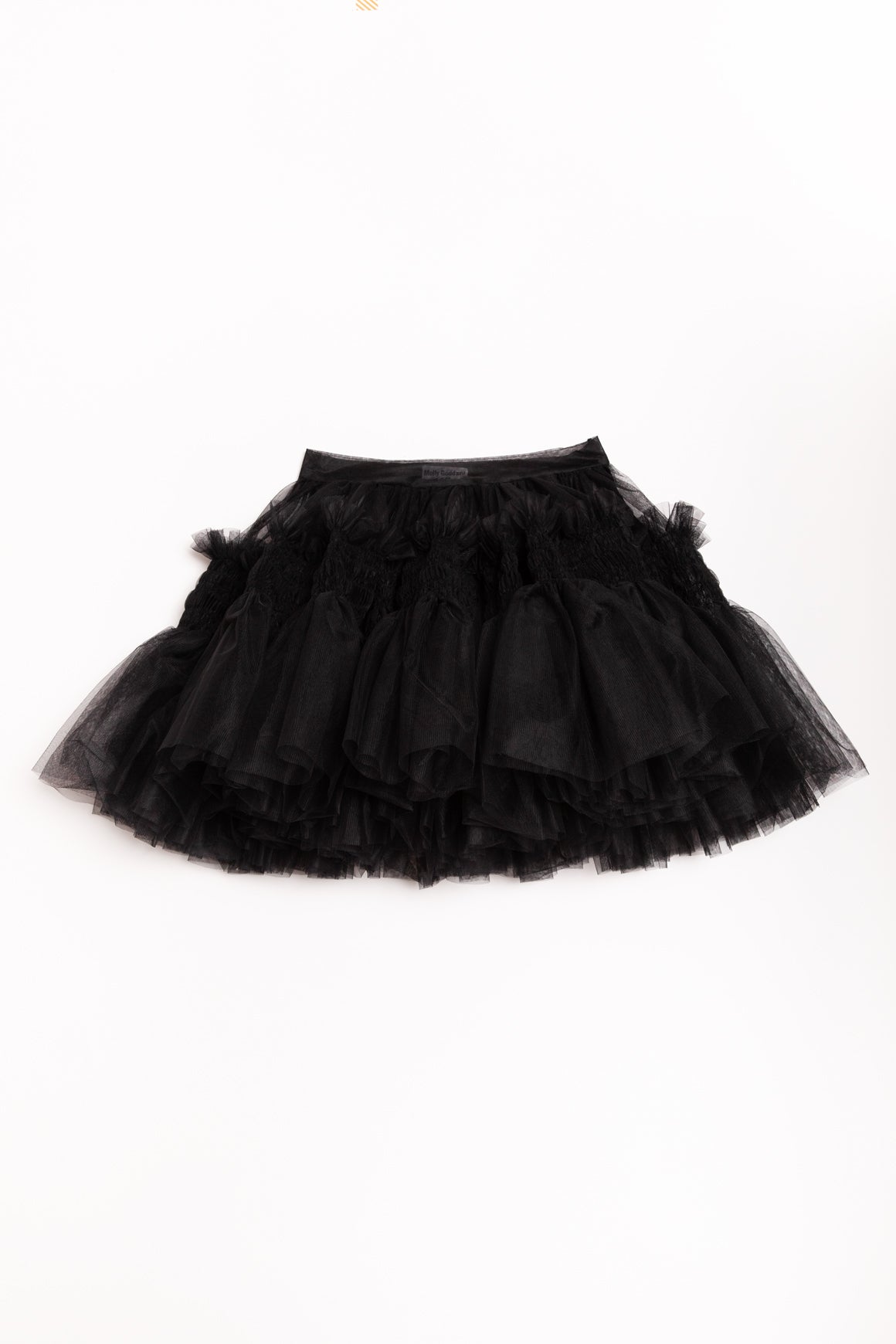 MOLLY GODDARD Black Tulle Petticoat