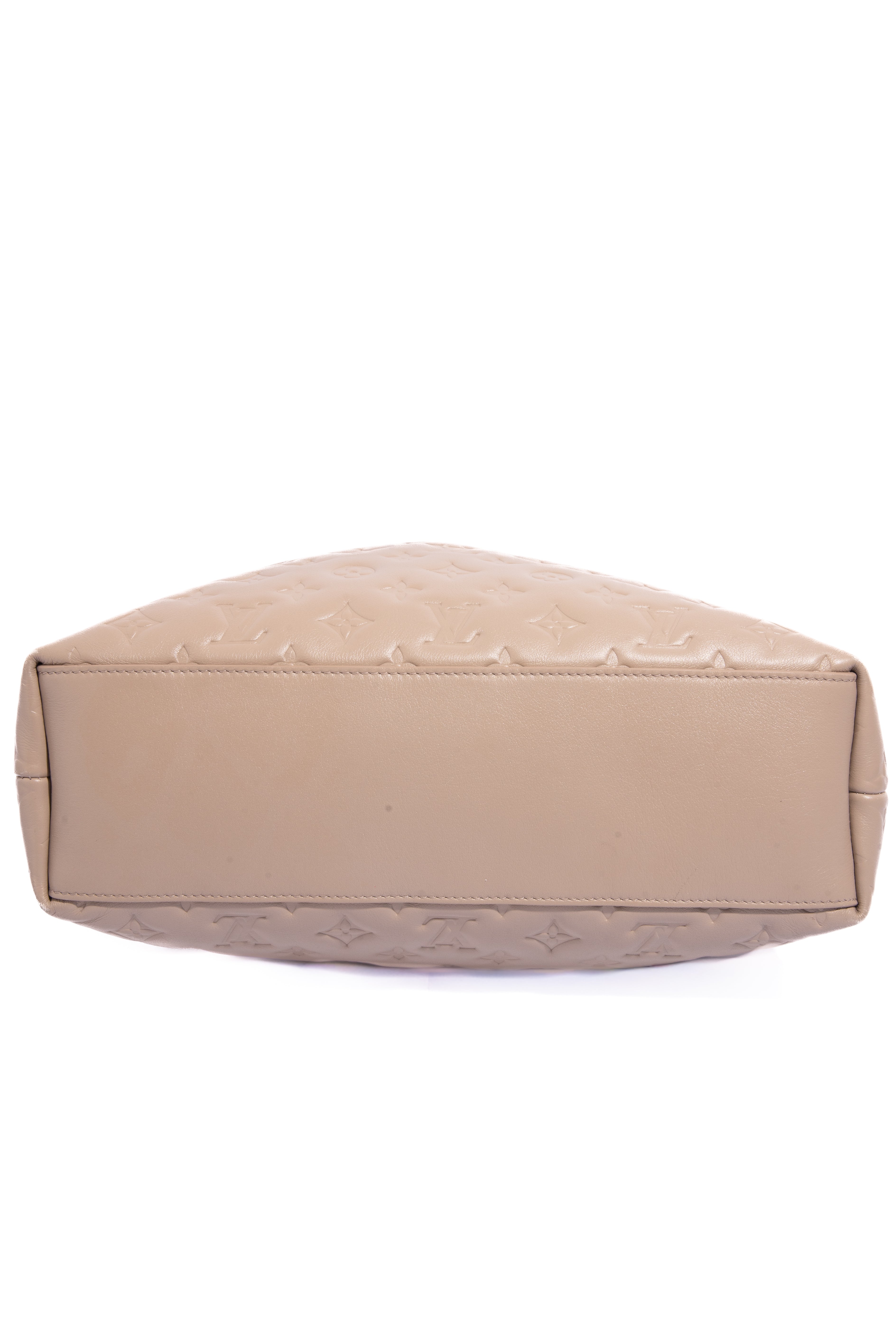 LOUIS VUITTON Coussin Taupe MM Hobo