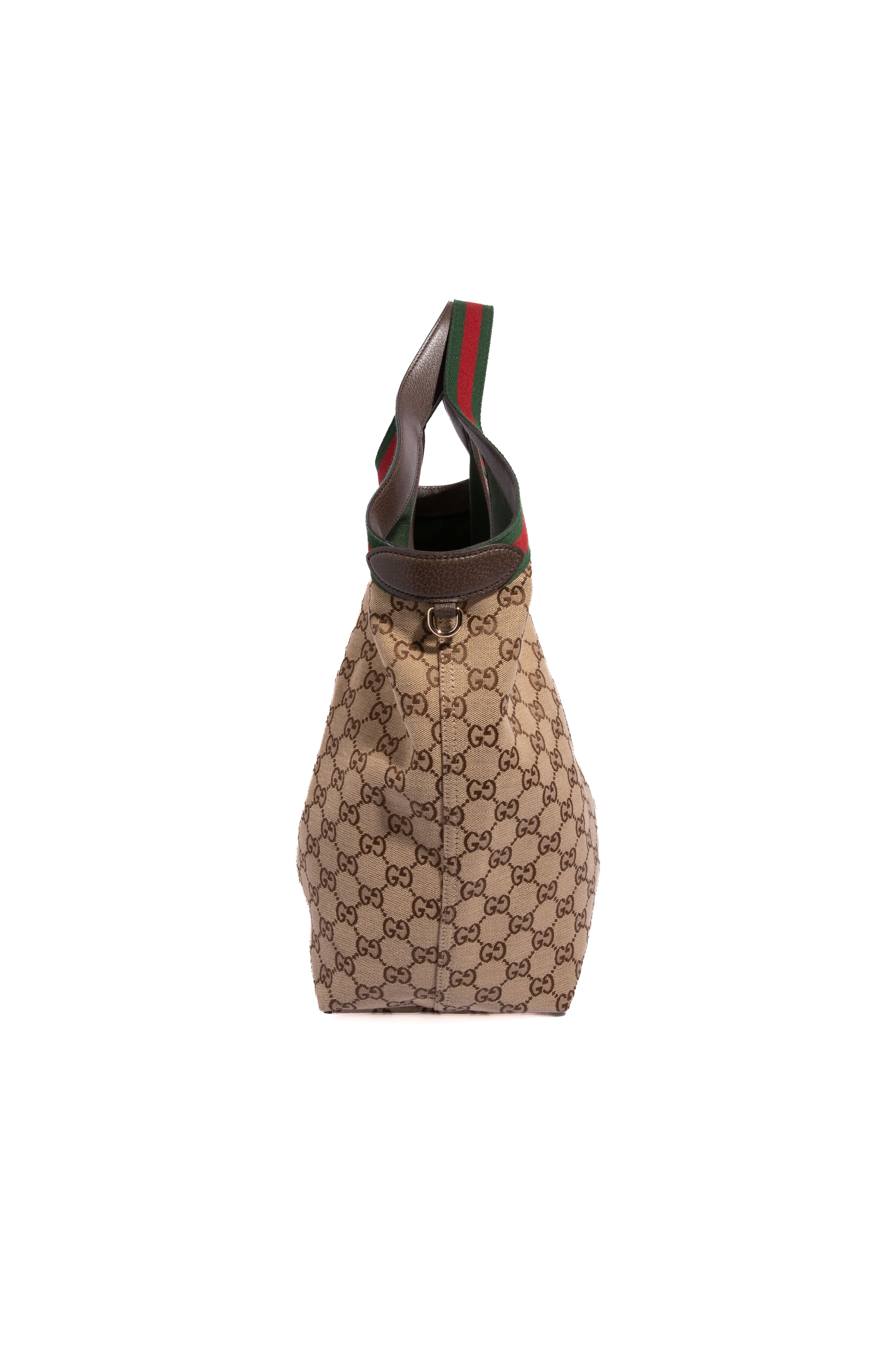 GUCCI Monogram 'Giglio' Large Tote