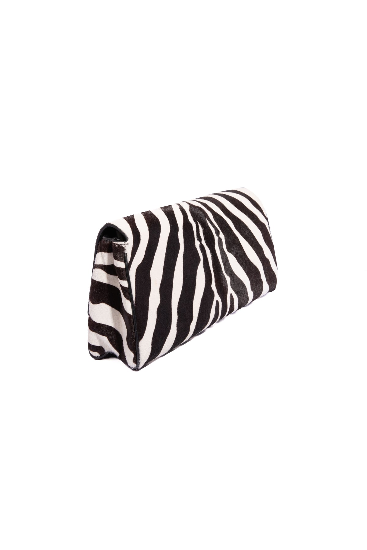 KHAITE Zebra Calfhair 'Audrey' Clutch