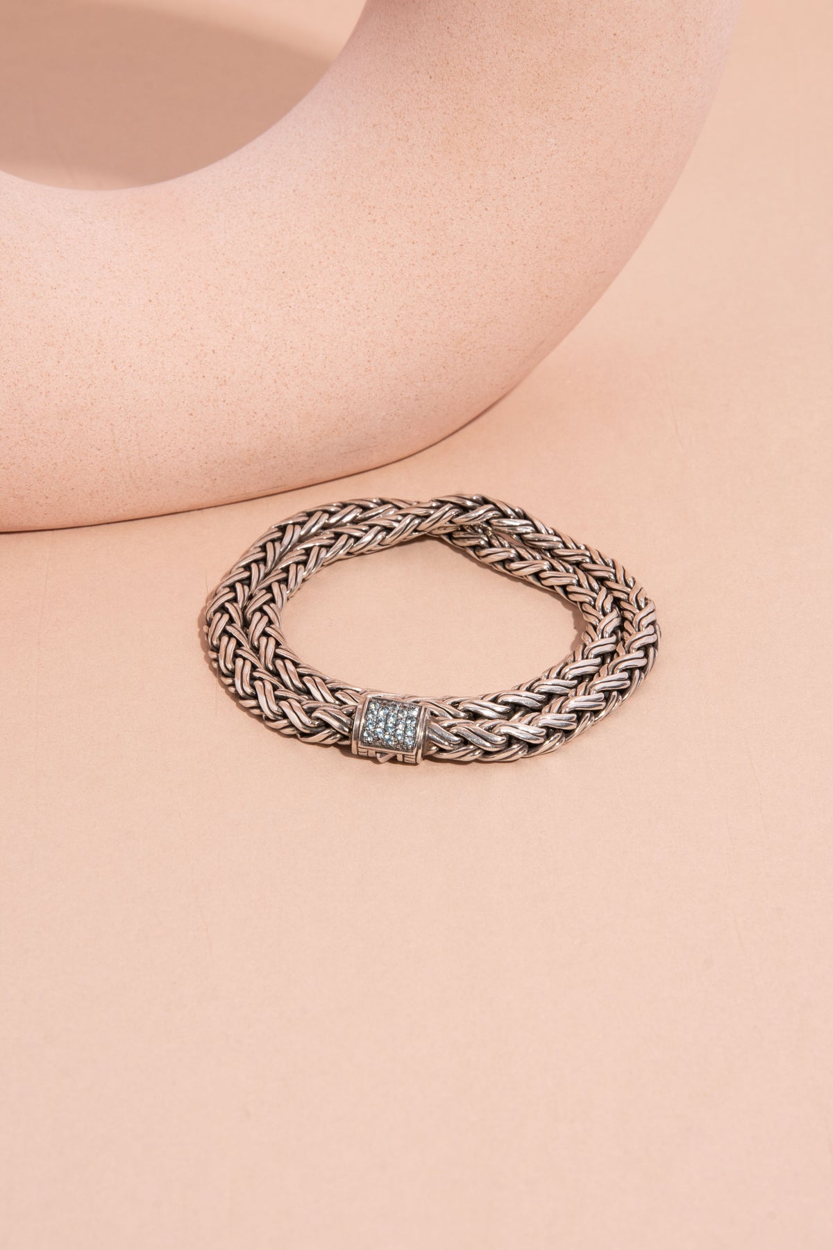 JOHN HARDY Silver/Gold Icons Double Wrap Bracelet