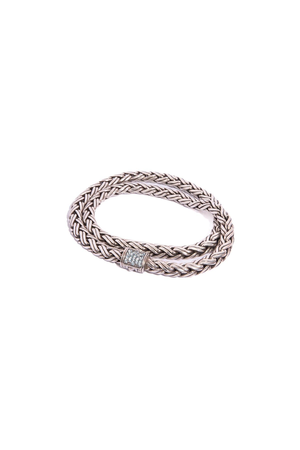 JOHN HARDY Silver/Gold Icons Double Wrap Bracelet
