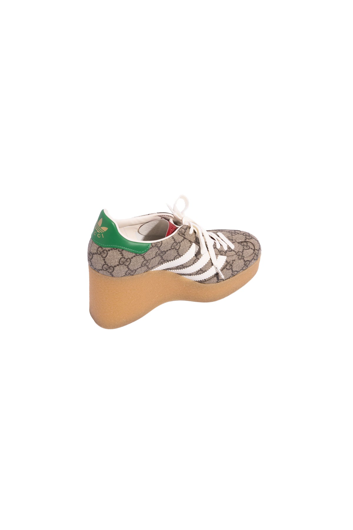 GUCCI X ADIDAS GG Wedge Gazelle Sneakers | Sz. 38.5