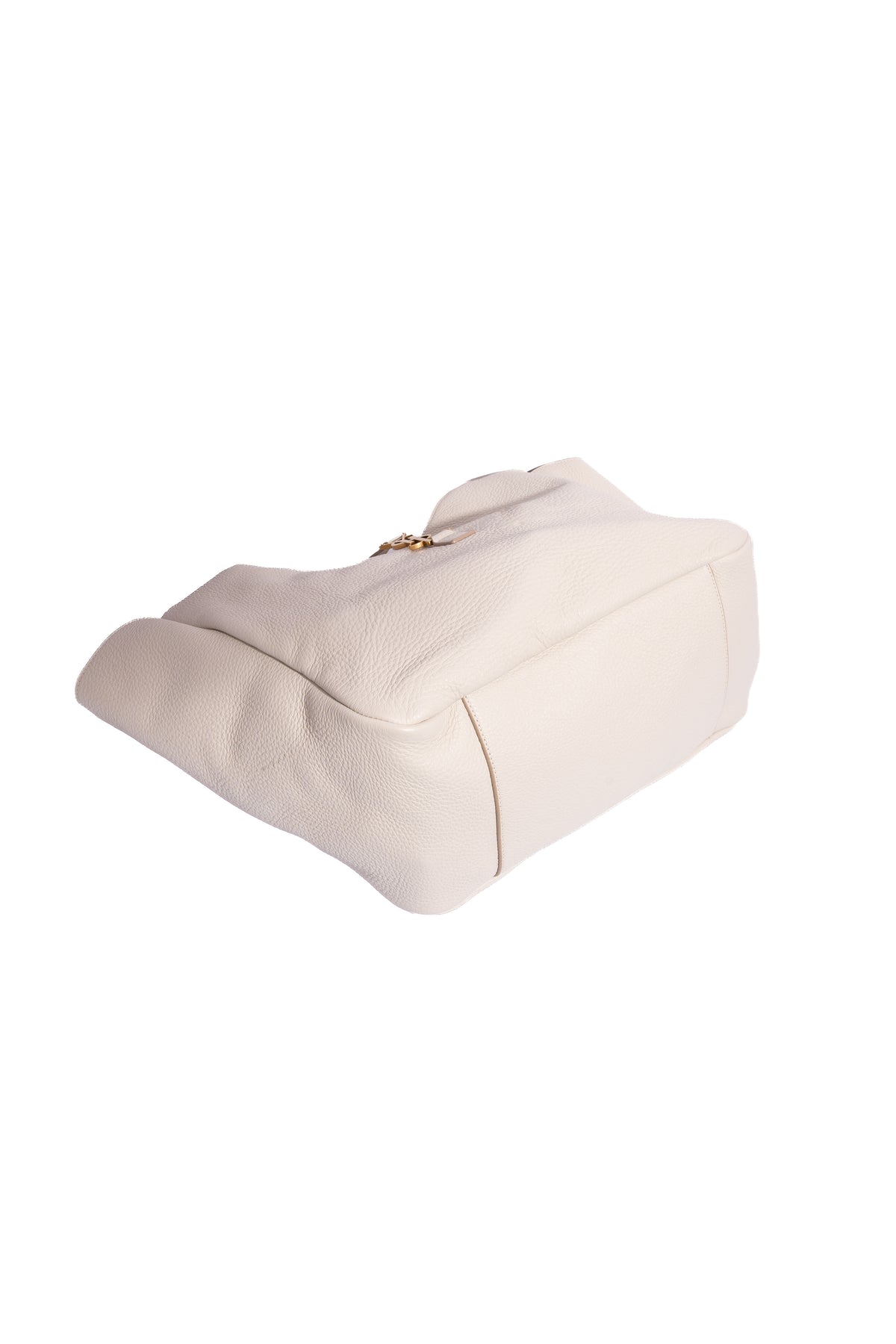 SAINT LAURENT Cream Large Bea Cabas Tote