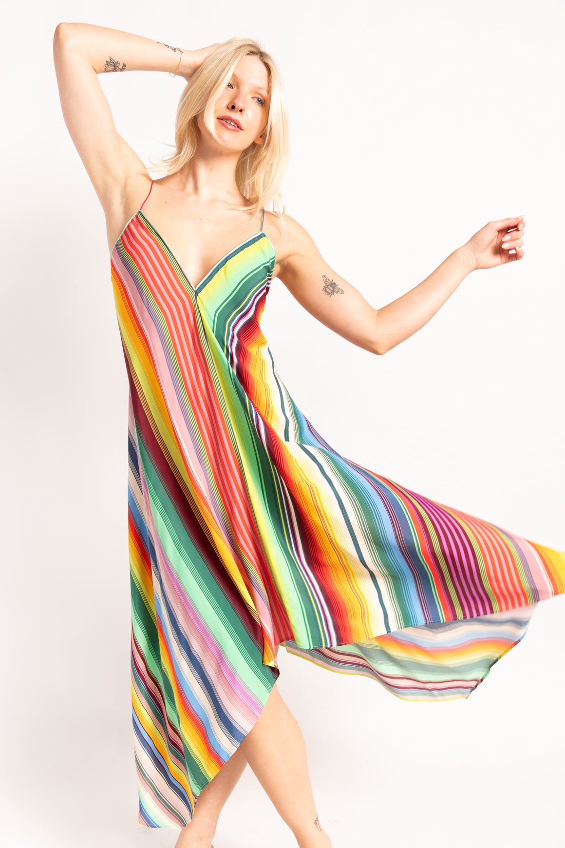 ETRO Rainbow Midi Dress