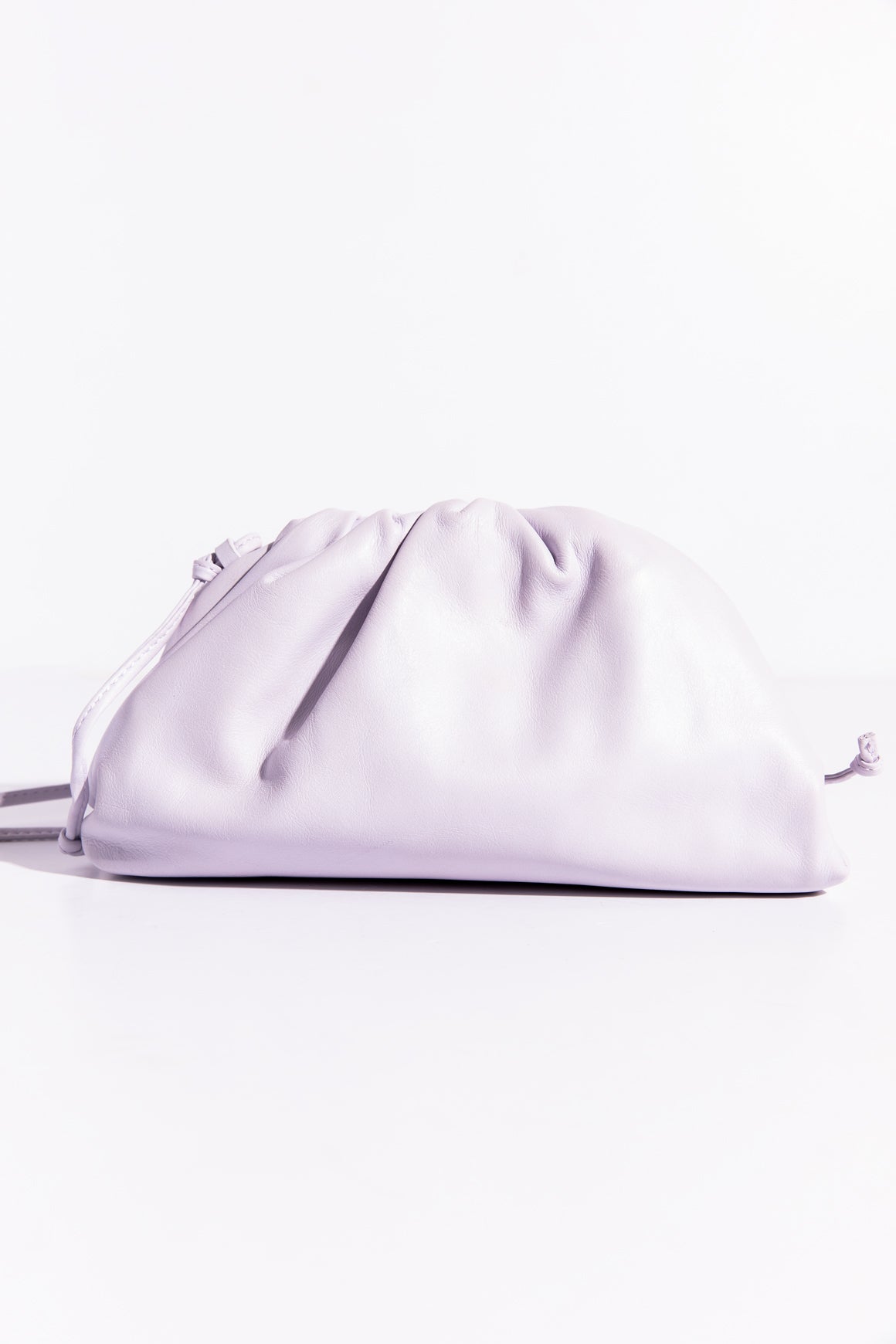 BOTTEGA VENETA Lilac Mini Pouch Bag