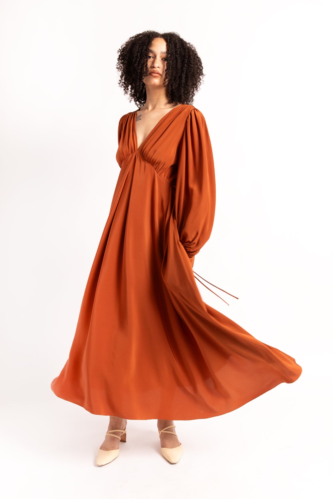 THE ROW Sienna Silk Dress