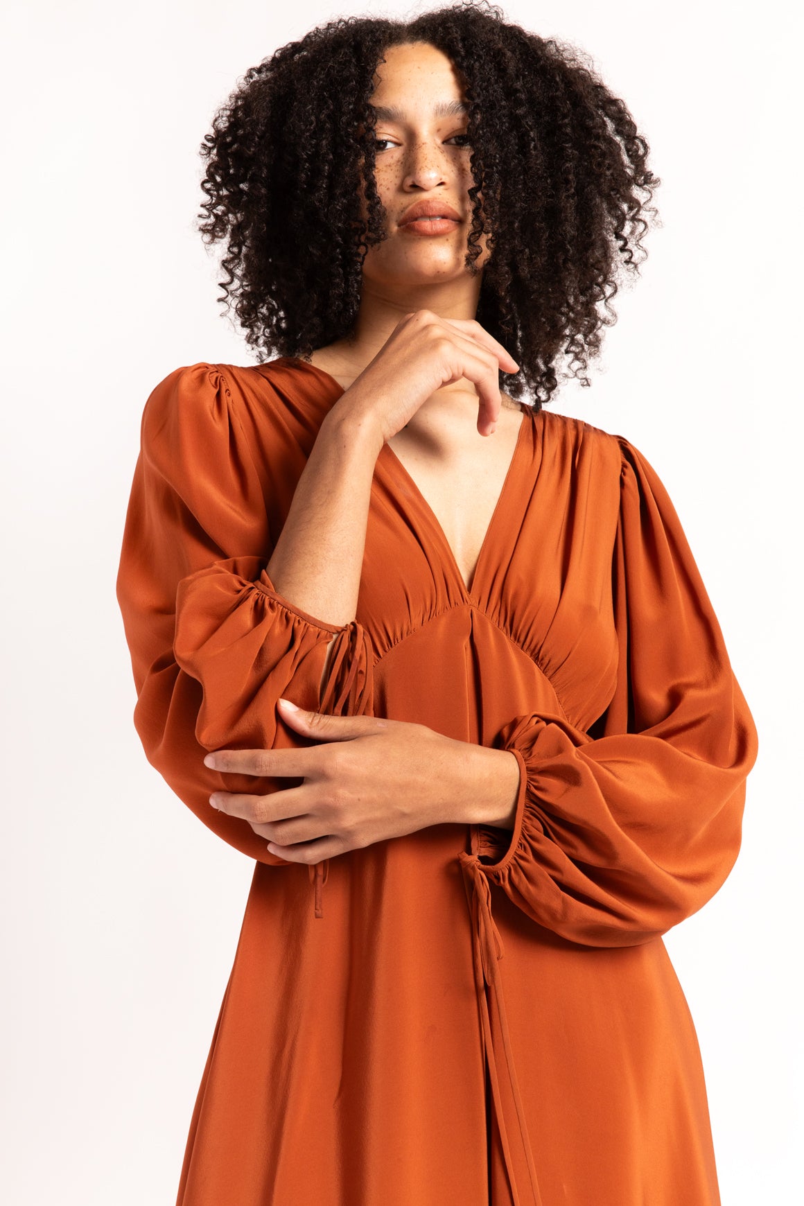 THE ROW Sienna Silk Dress