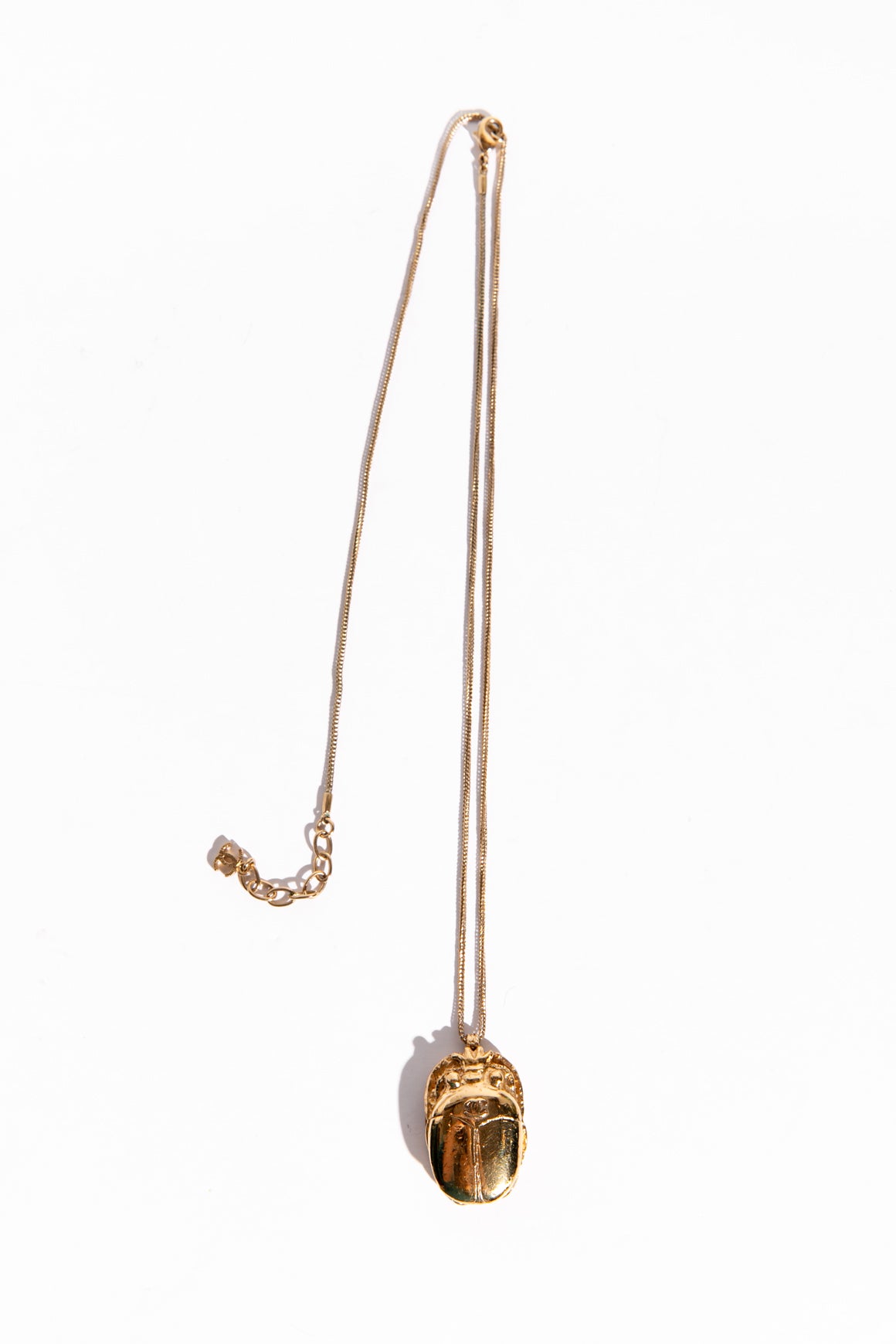 CHANEL Scarab Necklace