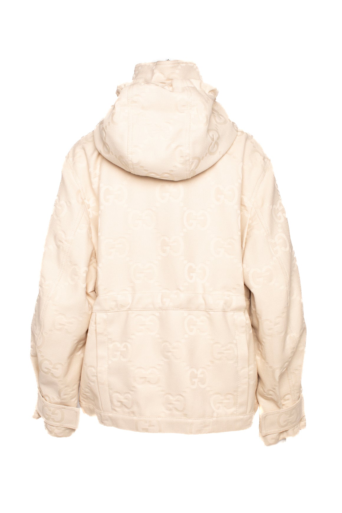 GUCCI Jumbo Logo Print Jacket (Sz. 42/8)