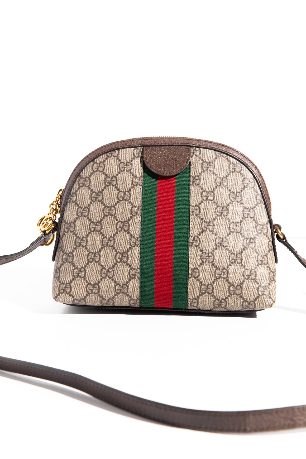 GUCCI Brown Ophidia Medium Tote Bag