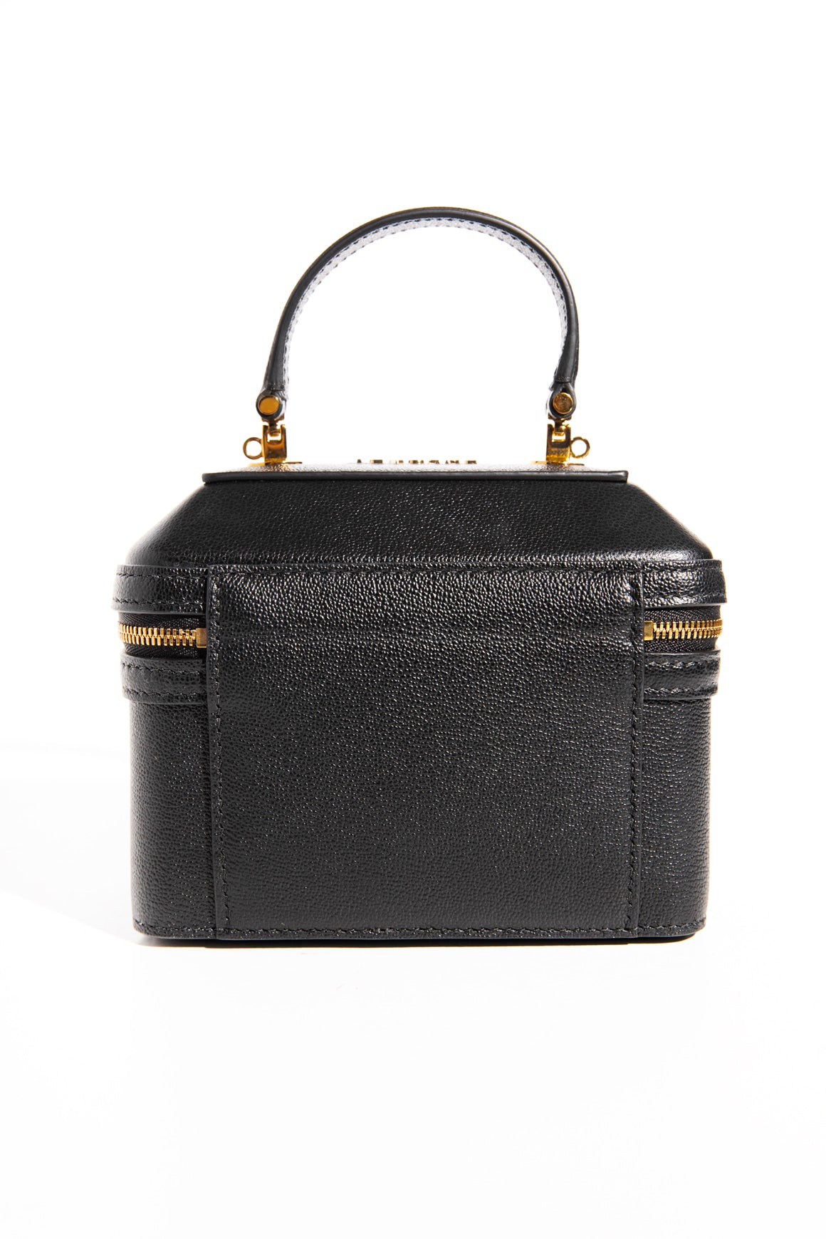 BVLGARI Black Leather Serpenti Forever Jewelry Box