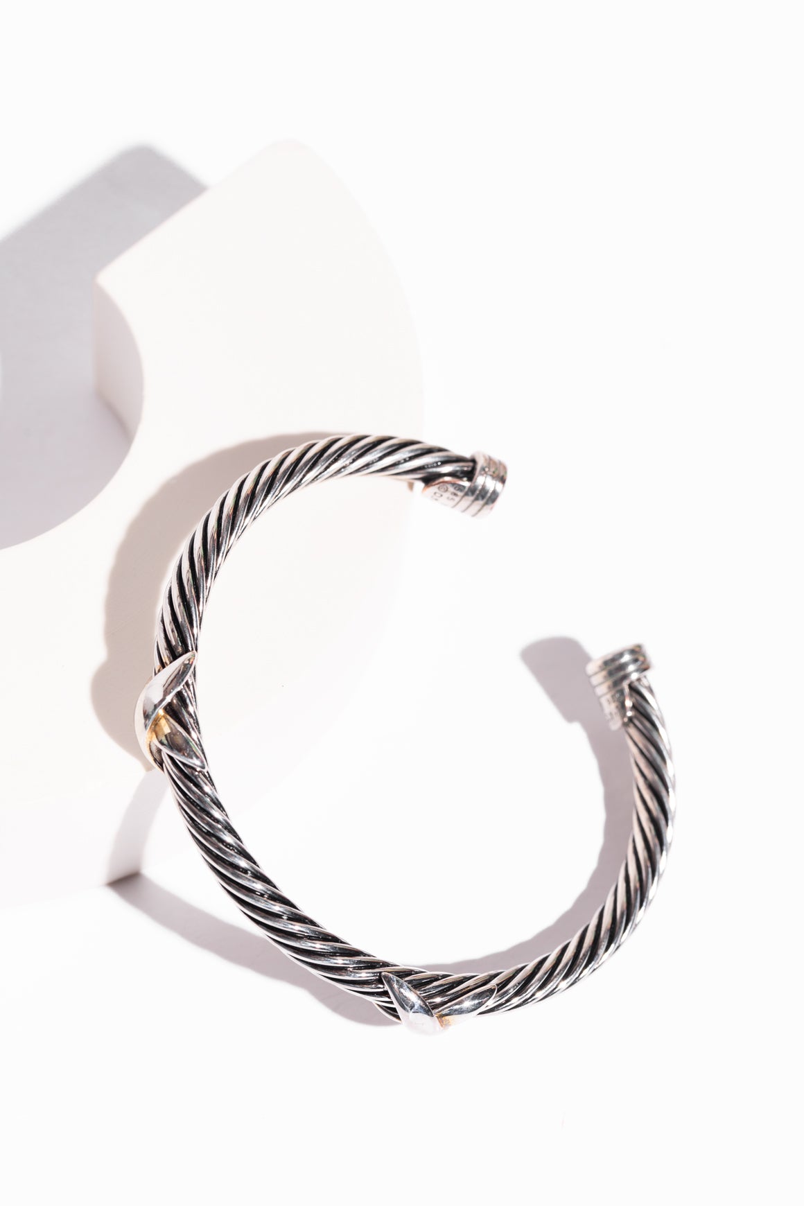 DAVID YURMAN Classic Cable Double X Bracelet