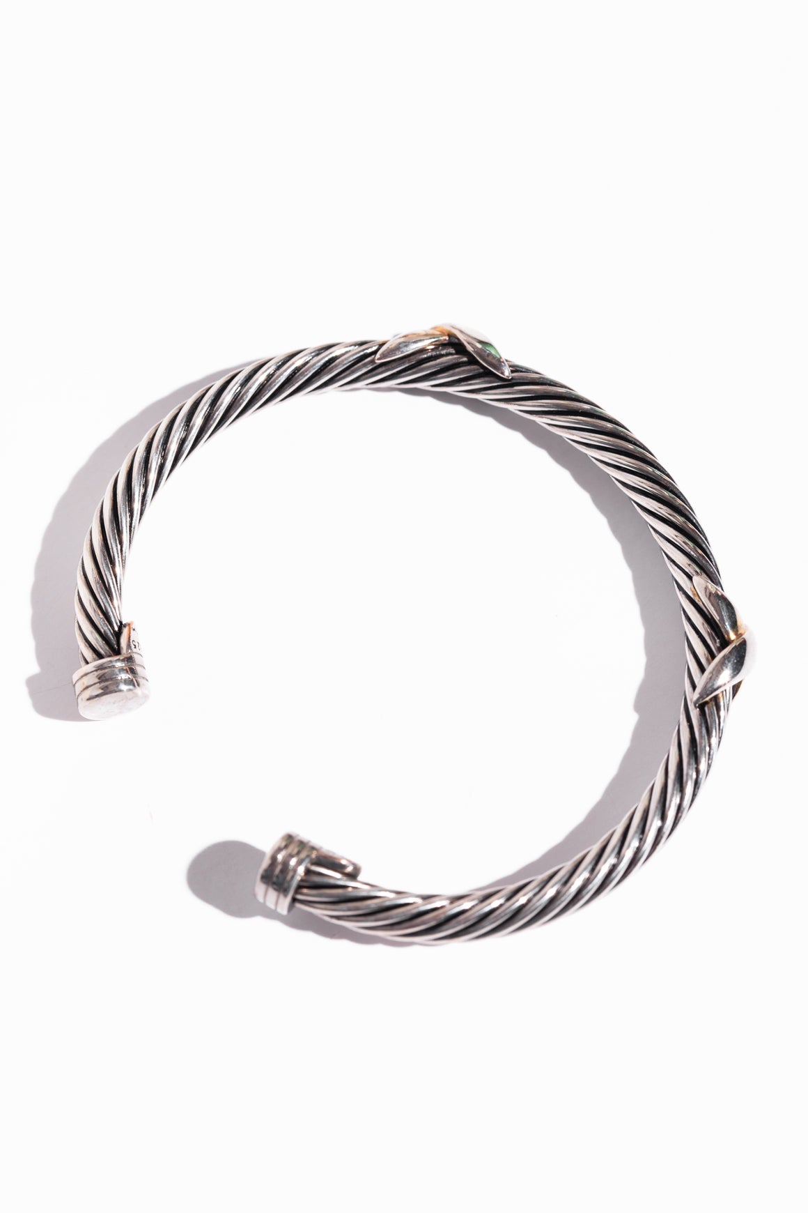 DAVID YURMAN Classic Cable Double X Bracelet