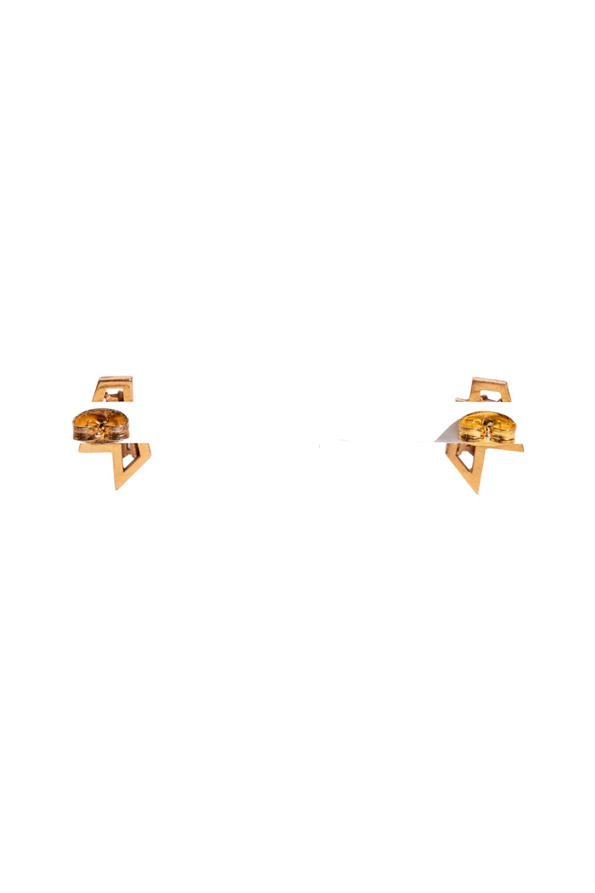 NAK ARMSTRONG 14k Pave Diamond Bolt Studs