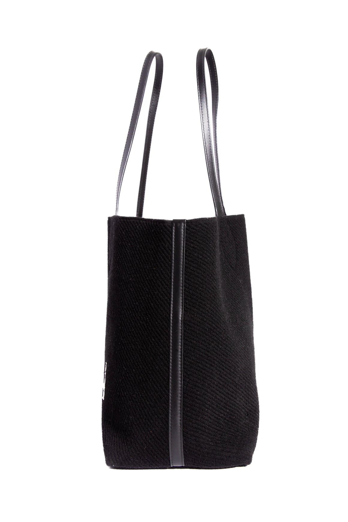 ALAIA Knit Logo Tote