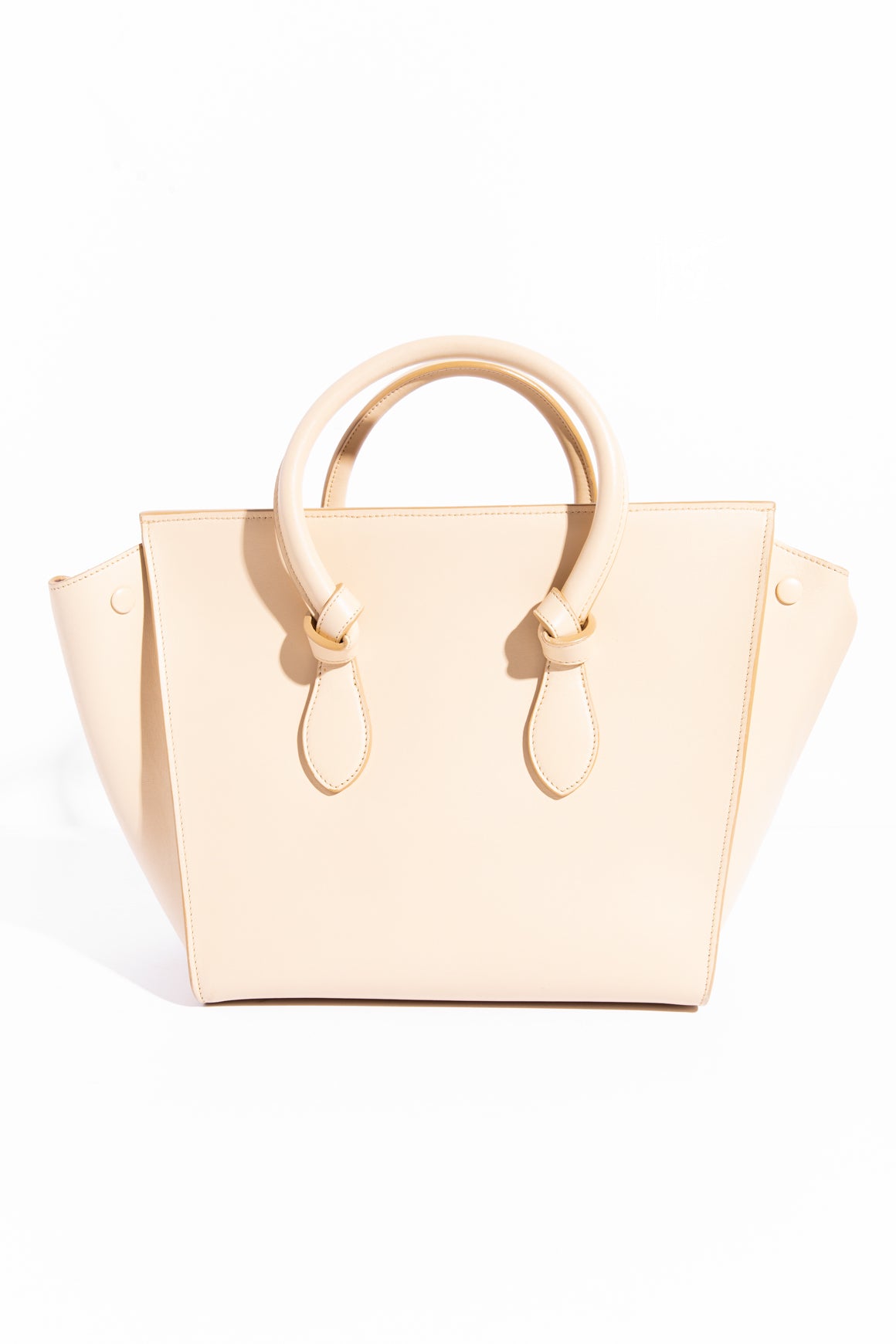 CELINE Beige Tie Knot Handbag