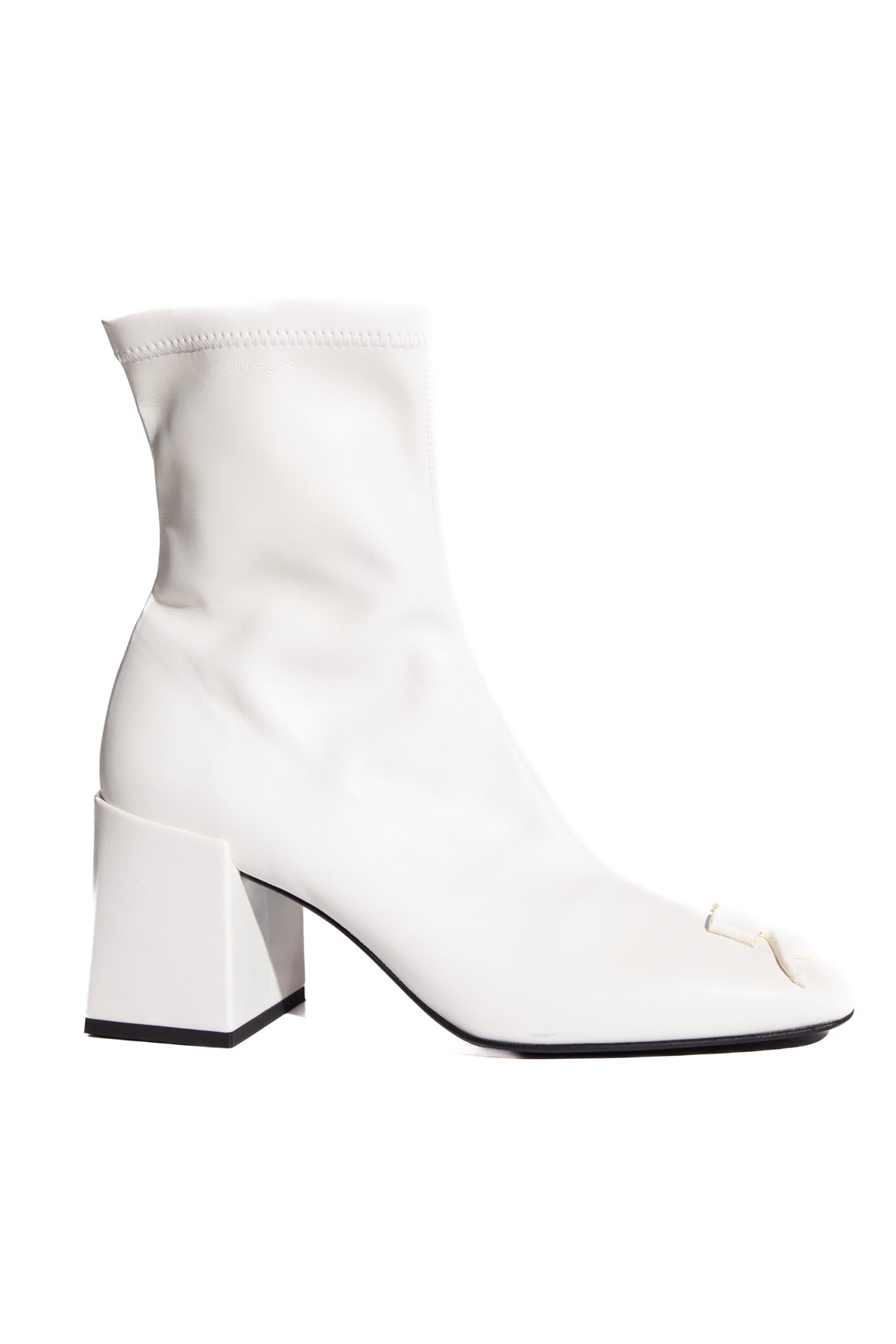 COURREGES White Sock Boots (Sz.40)