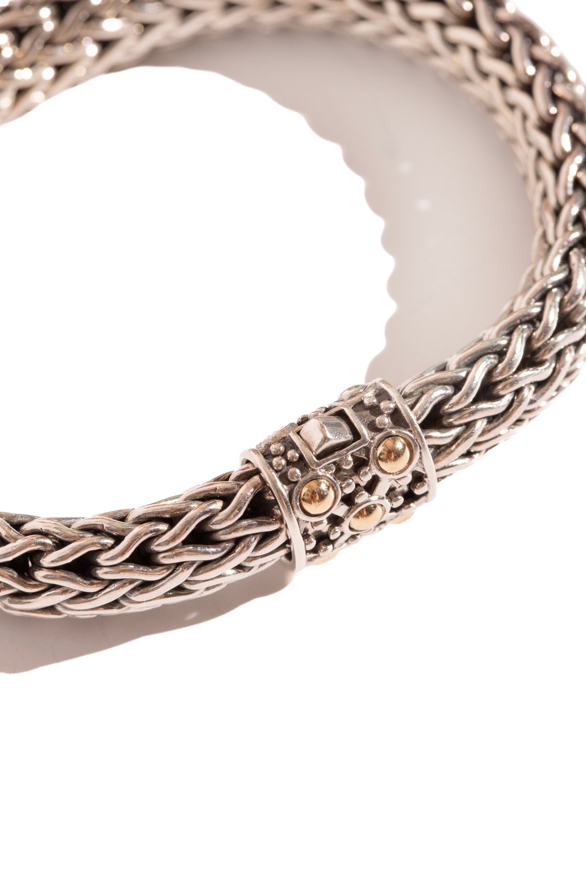 JOHN HARDY Silver + 18K Icons Bracelet