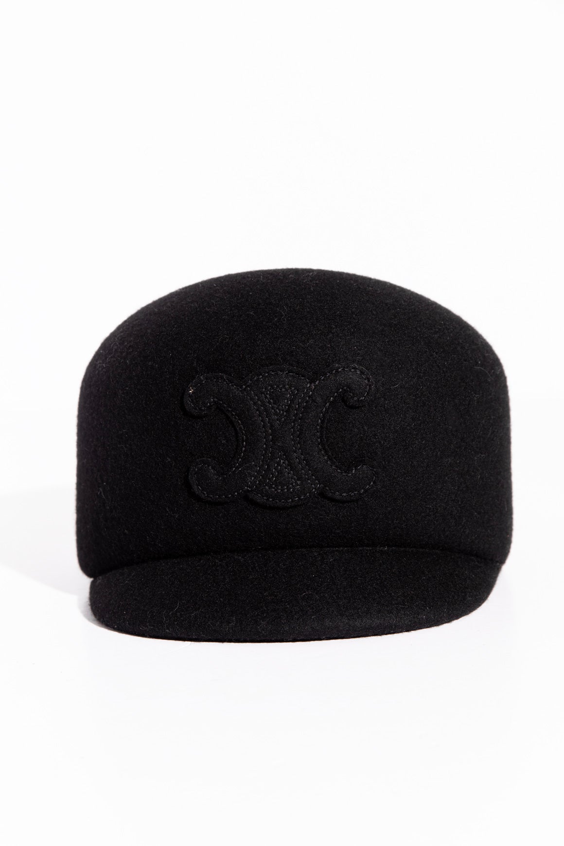 CELINE Wool Paperboy Hat