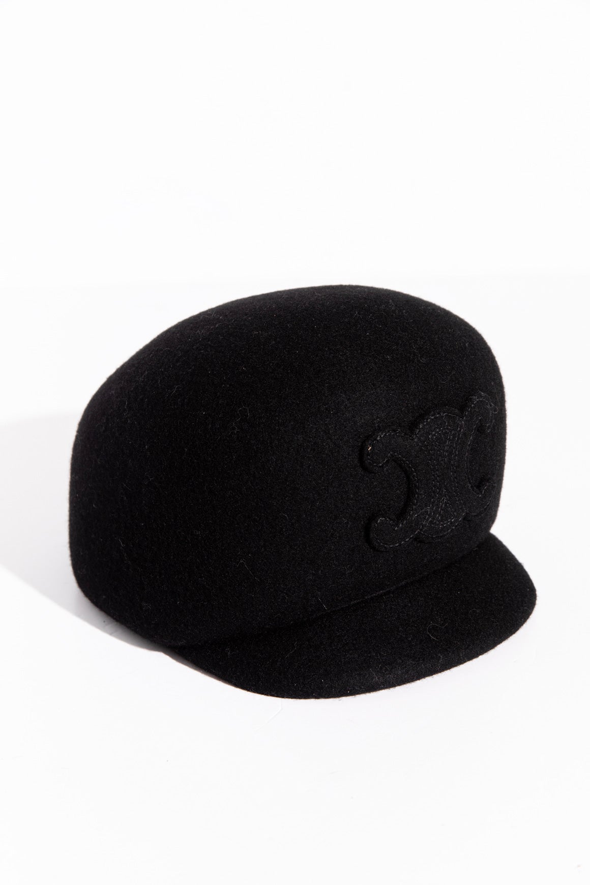 CELINE Wool Paperboy Hat | MOSS Consignment display picture 2