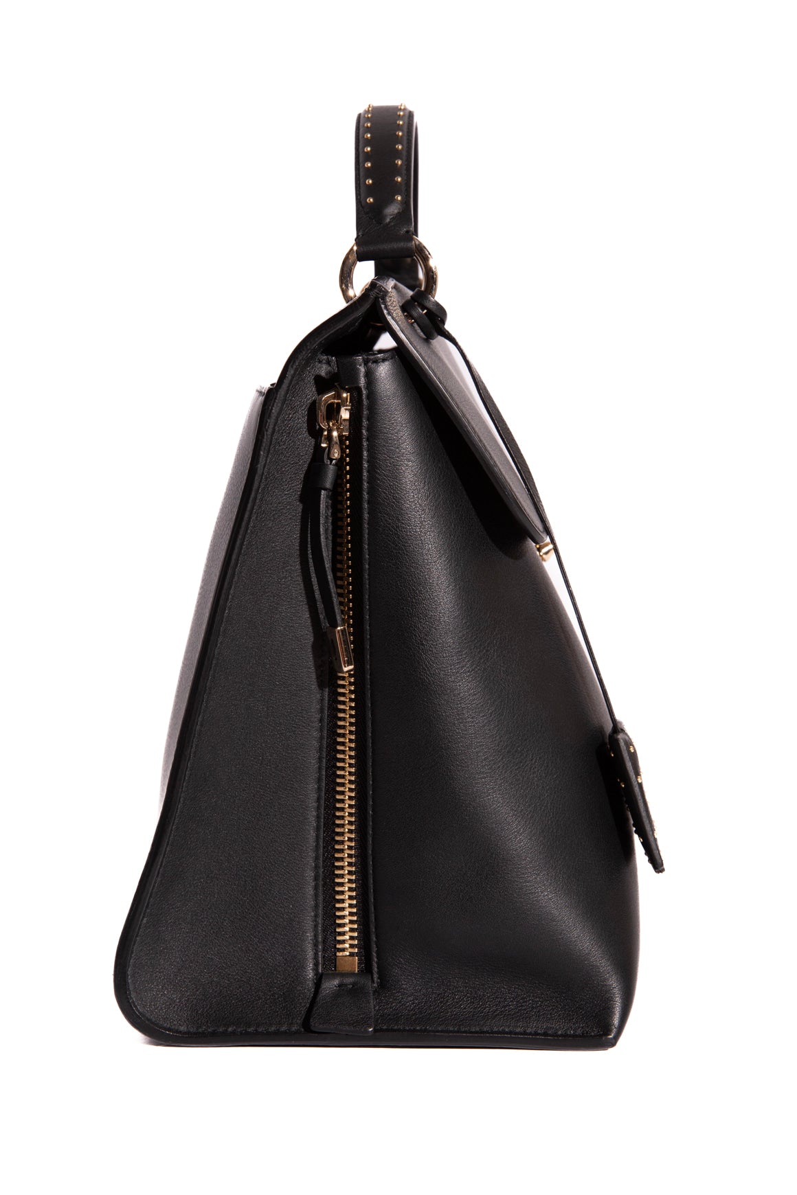 FERRAGAMO Black Jet Set Handle Bag