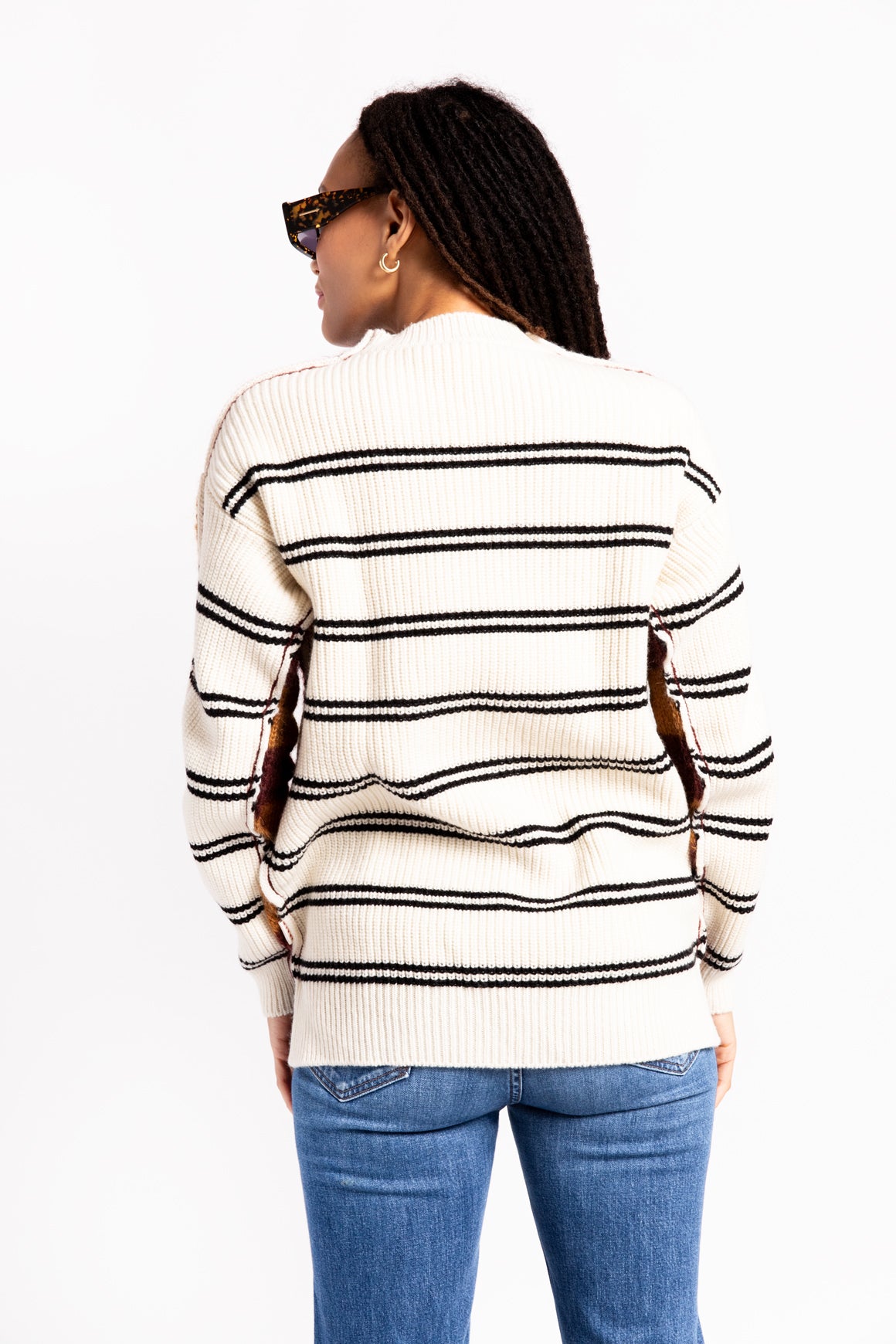 MARNI Two-Sided Striped Sweater