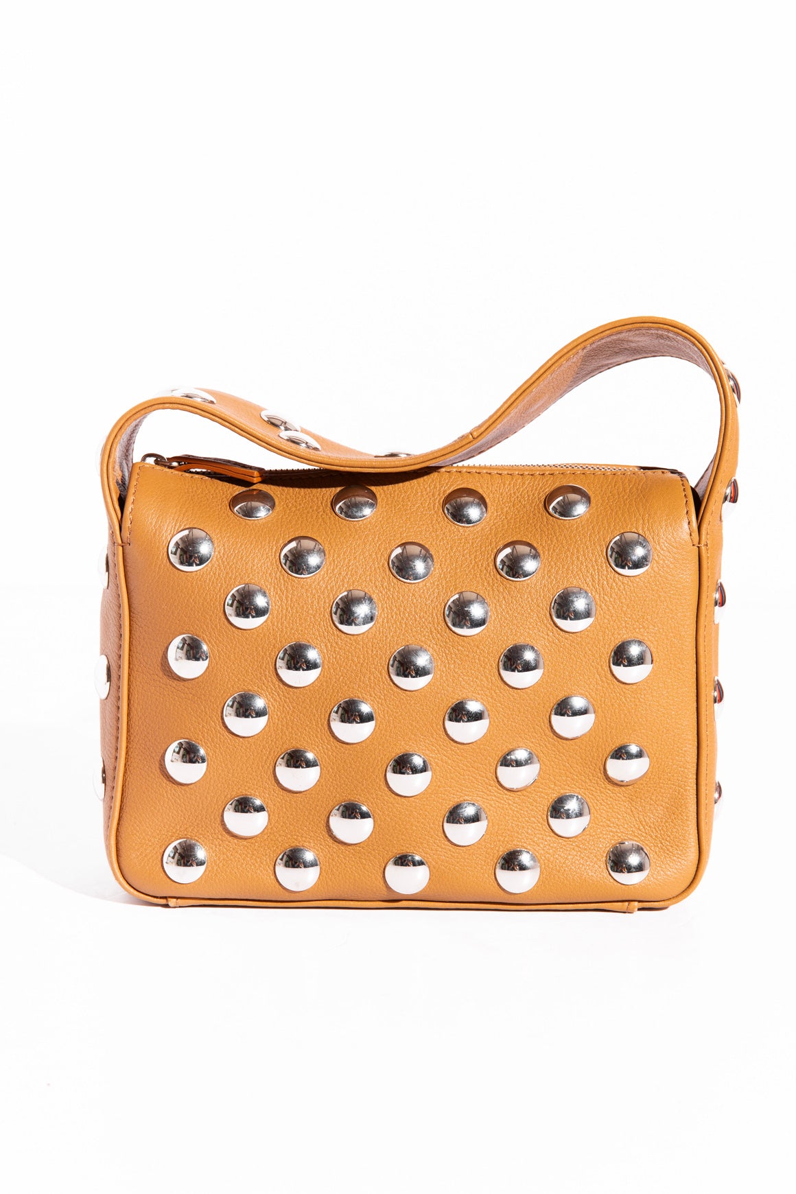 KHAITE Tan Grommet Small "Elena" Bag