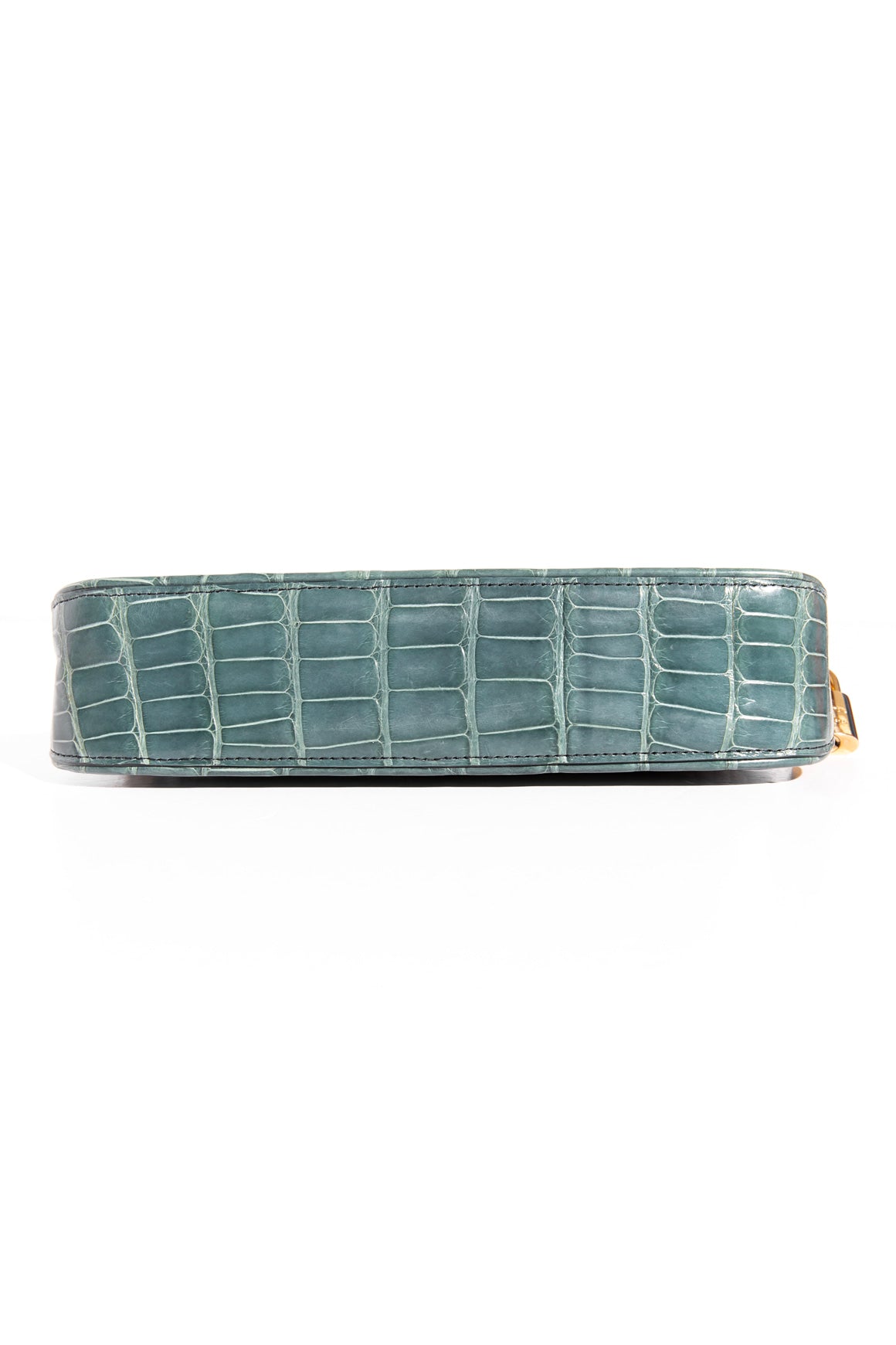 LOUIS VUITTON Teal "Lockit" Clutch