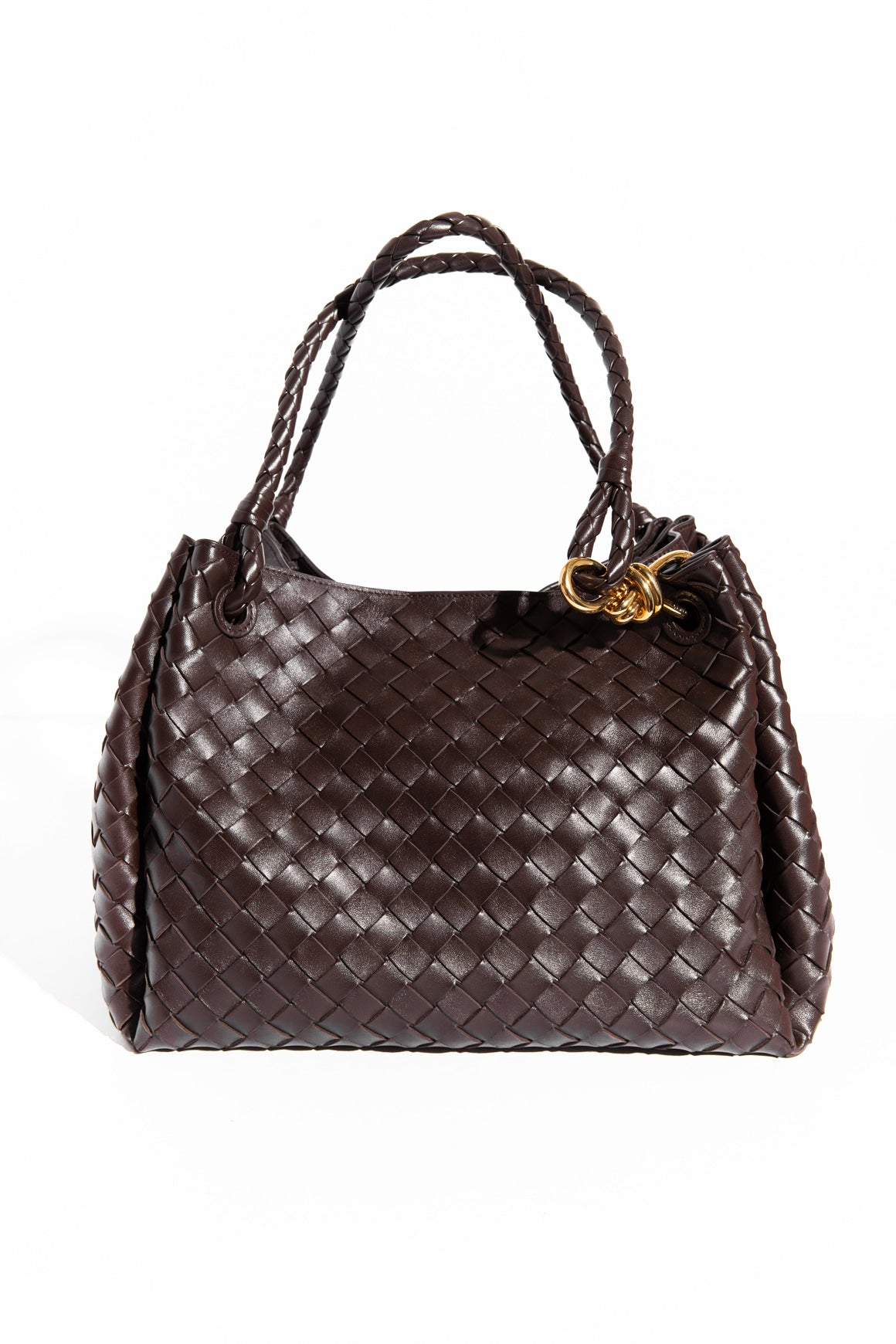 BOTTEGA VENETA Brown Parachute Bag - Large