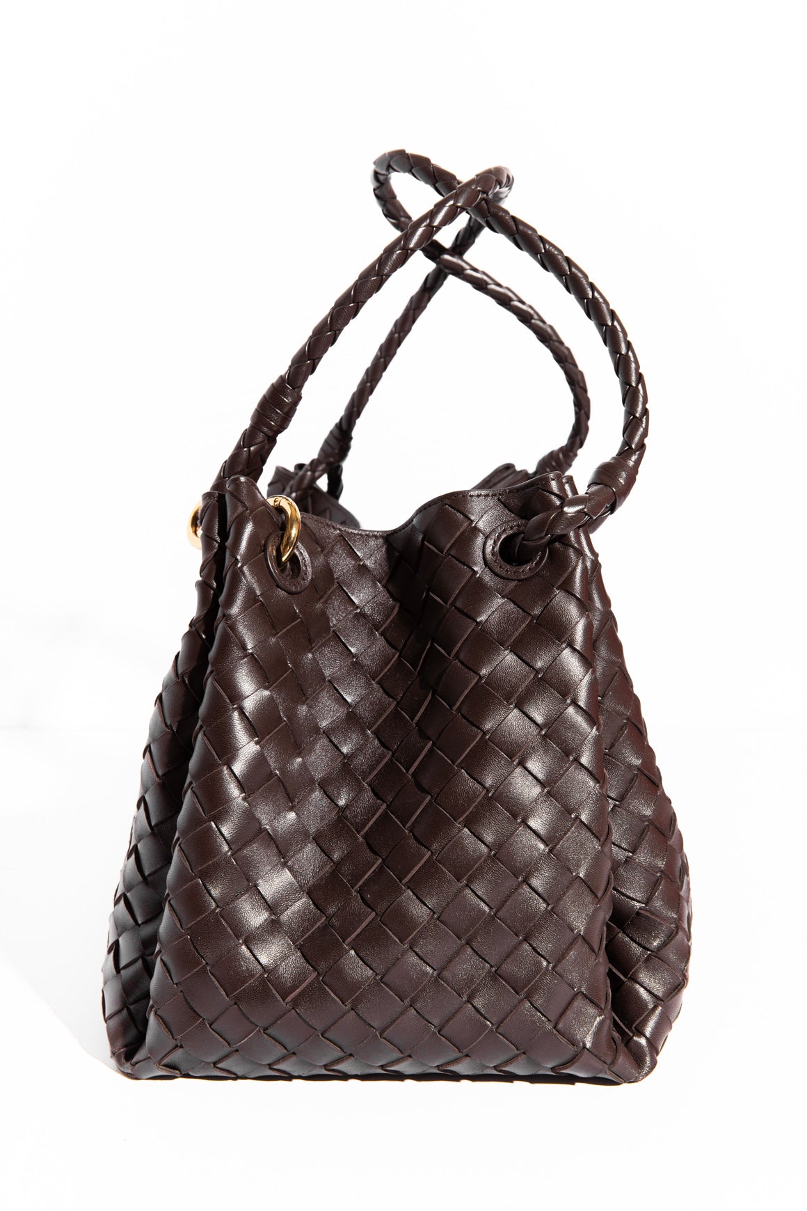 BOTTEGA VENETA Brown Parachute Bag - Large
