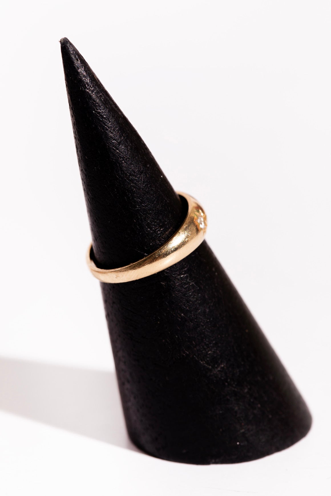 LOGAN HOLLOWELL "Star Set" Rounded Diamond Ring