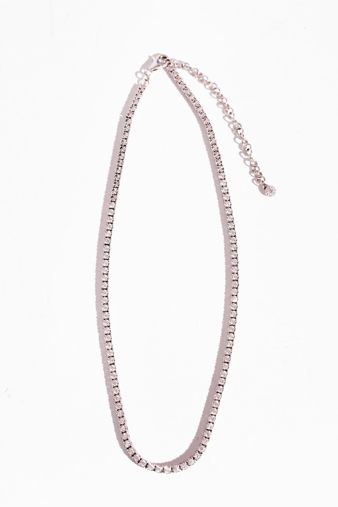 SHY STELLA COLLECTION White Gold Diamond Choker Necklace