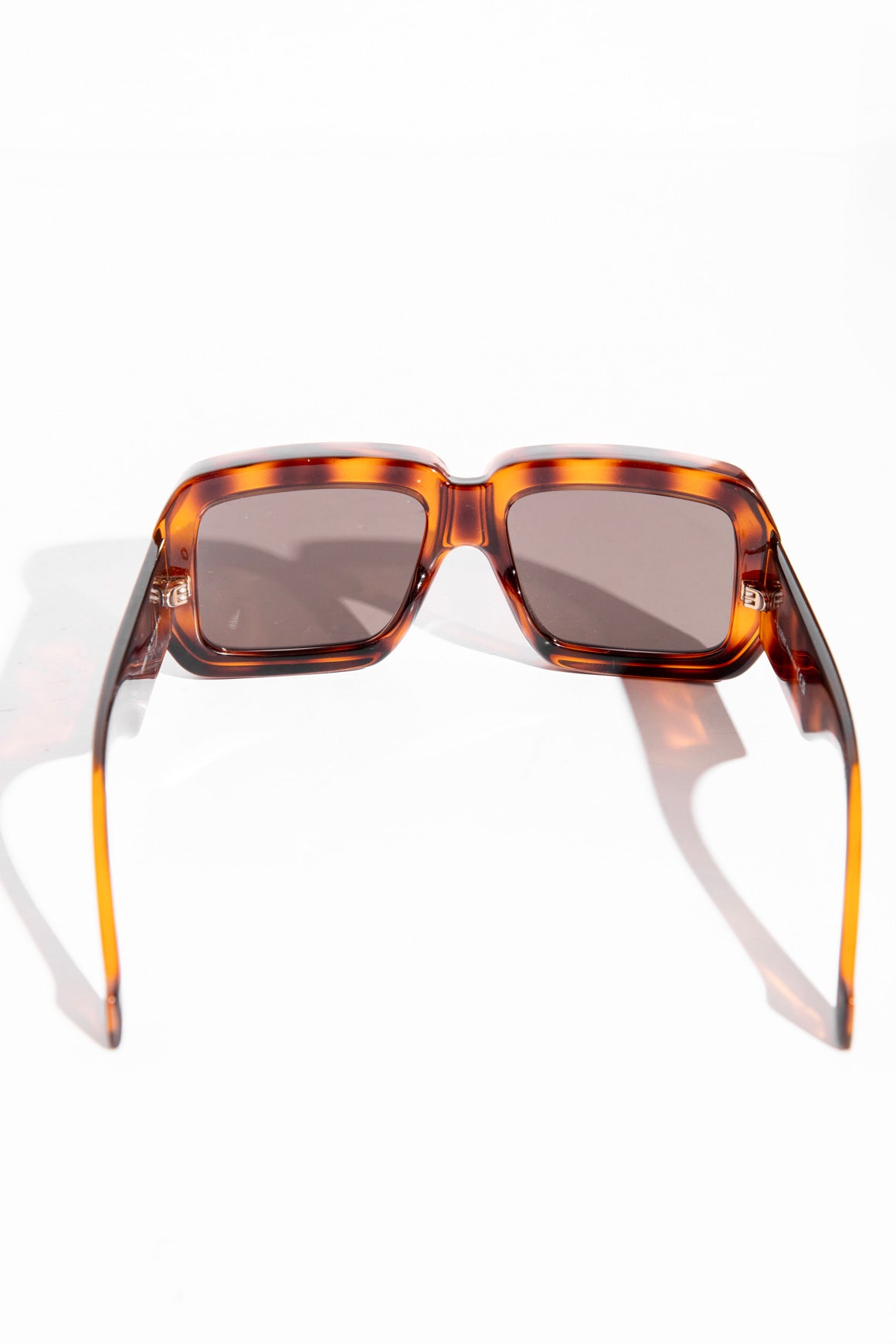 LOEWE Tortoise Shell Wide Frame Sunglasses