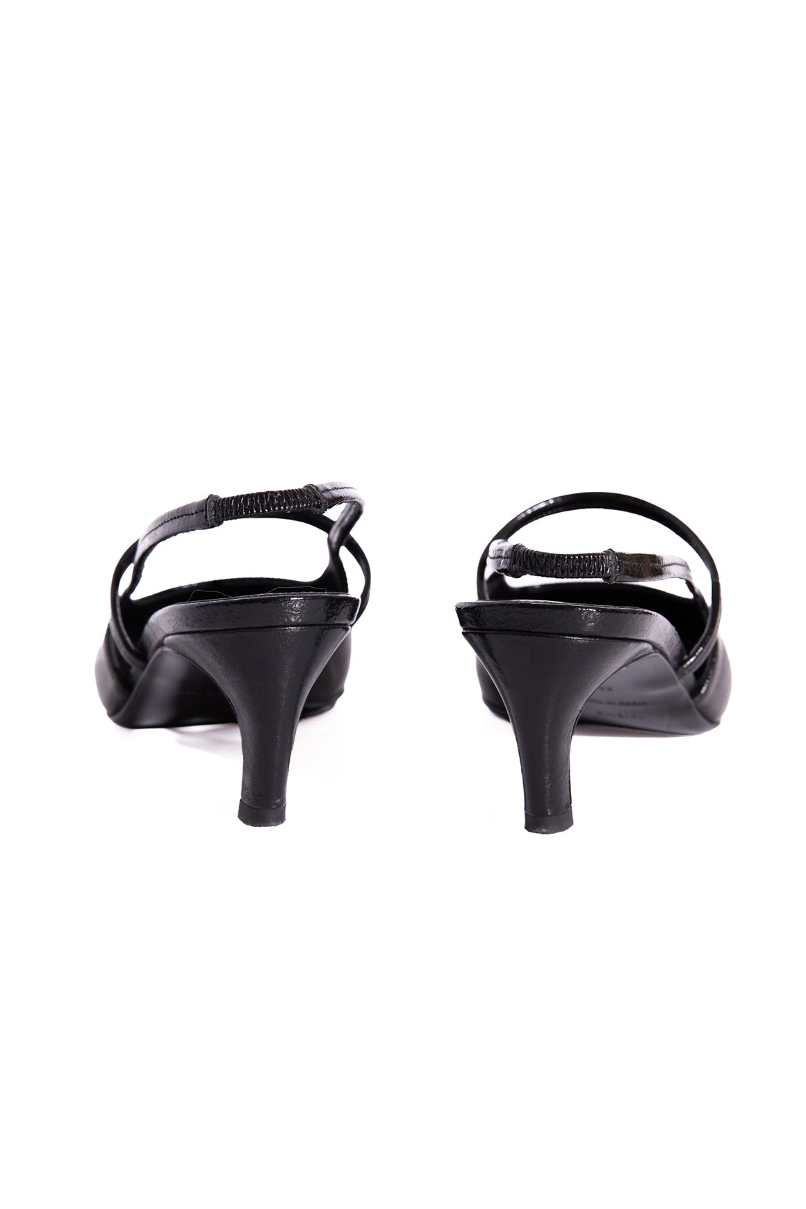 TOTEME Black Slingback Kitten Heels (Sz. 38)
