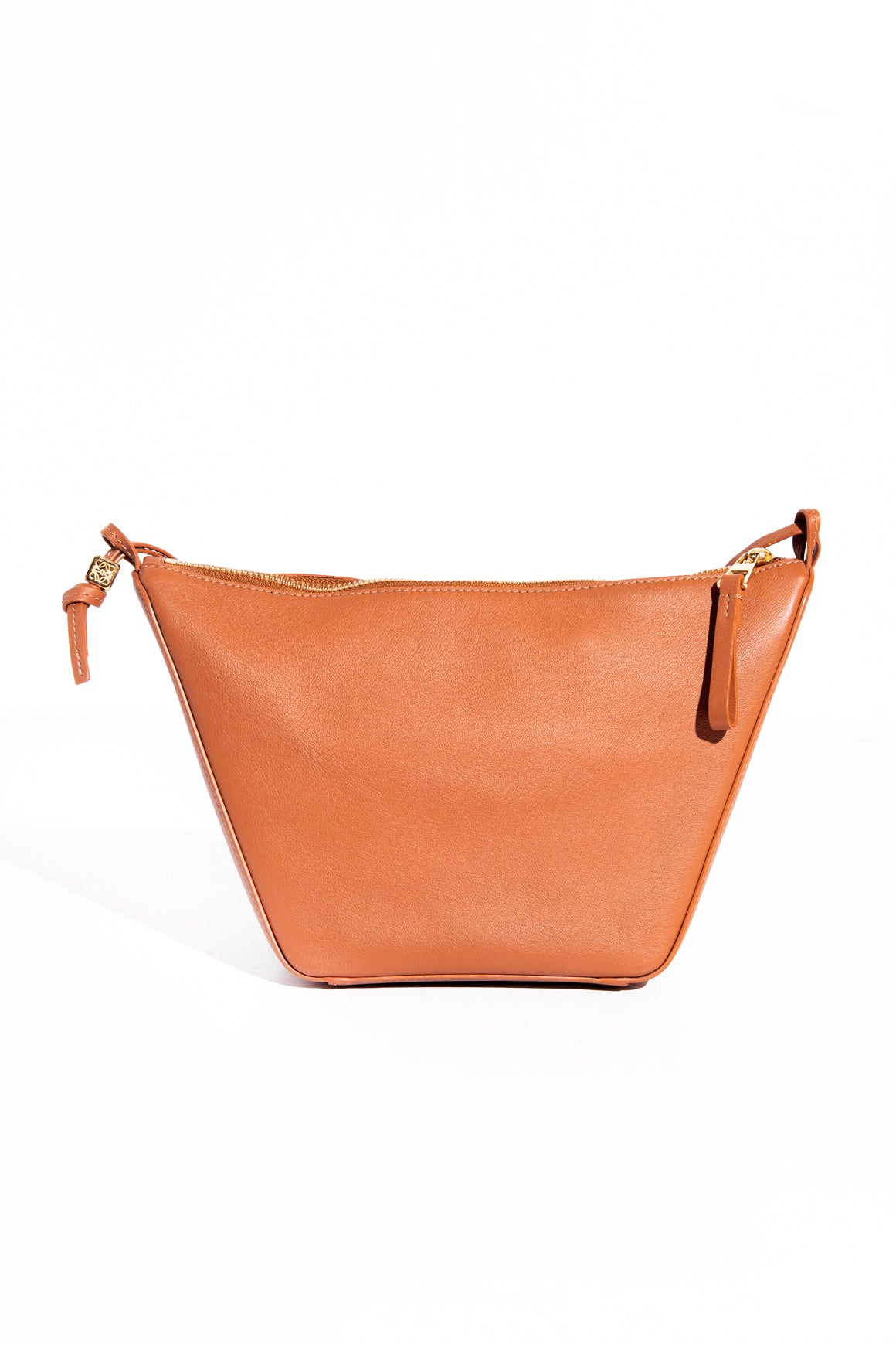 LOEWE Tan Mini Leather Hammock Hobo Bag