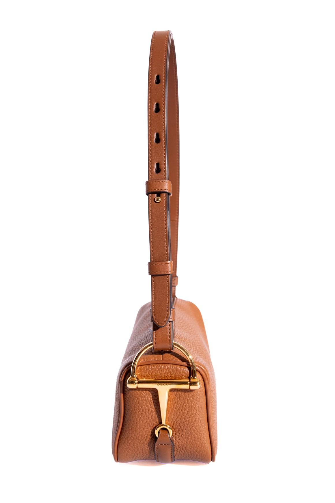 GUCCI Tan Half Horsebit Mini Bag