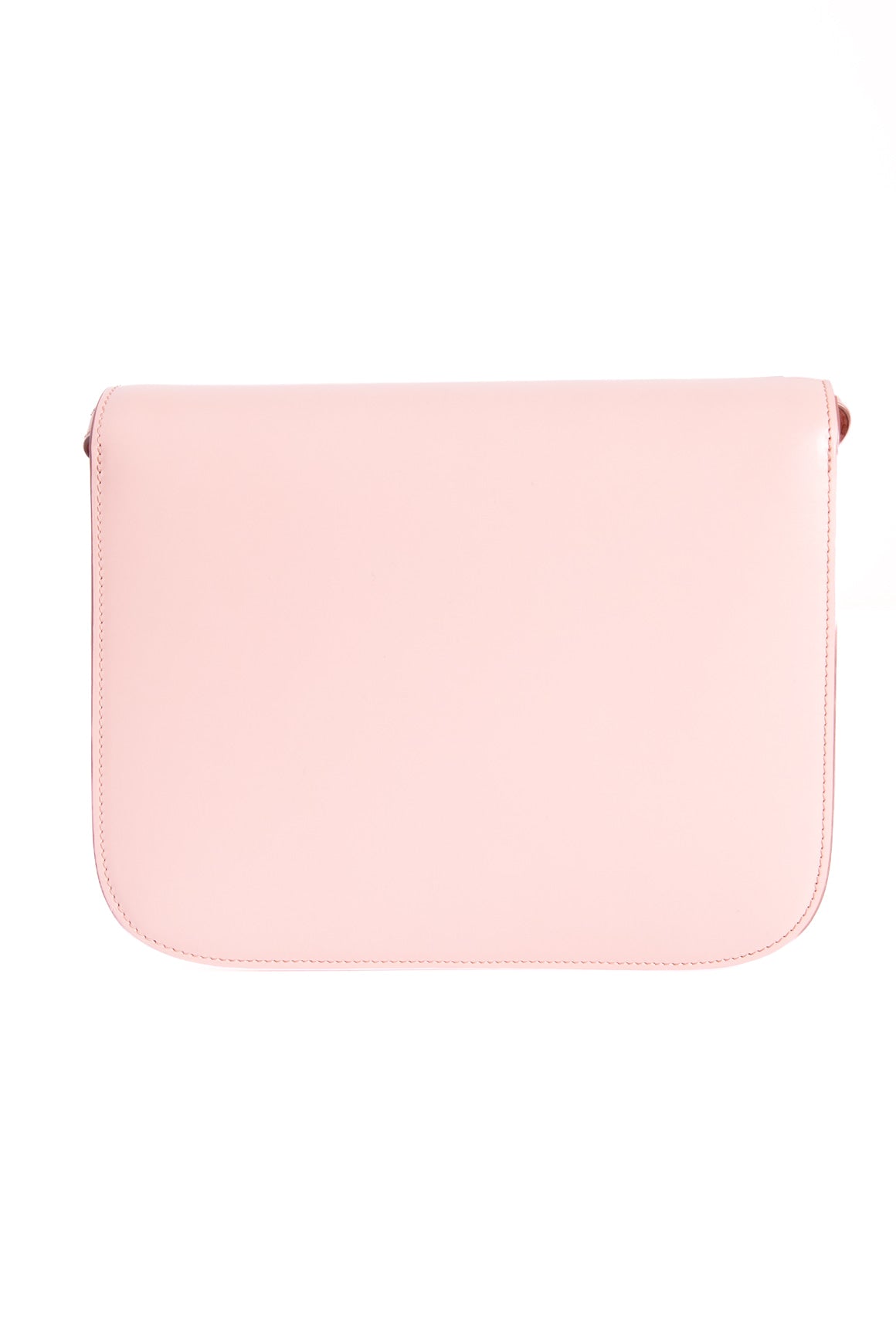 CELINE Pink Classic Box Flap Bag
