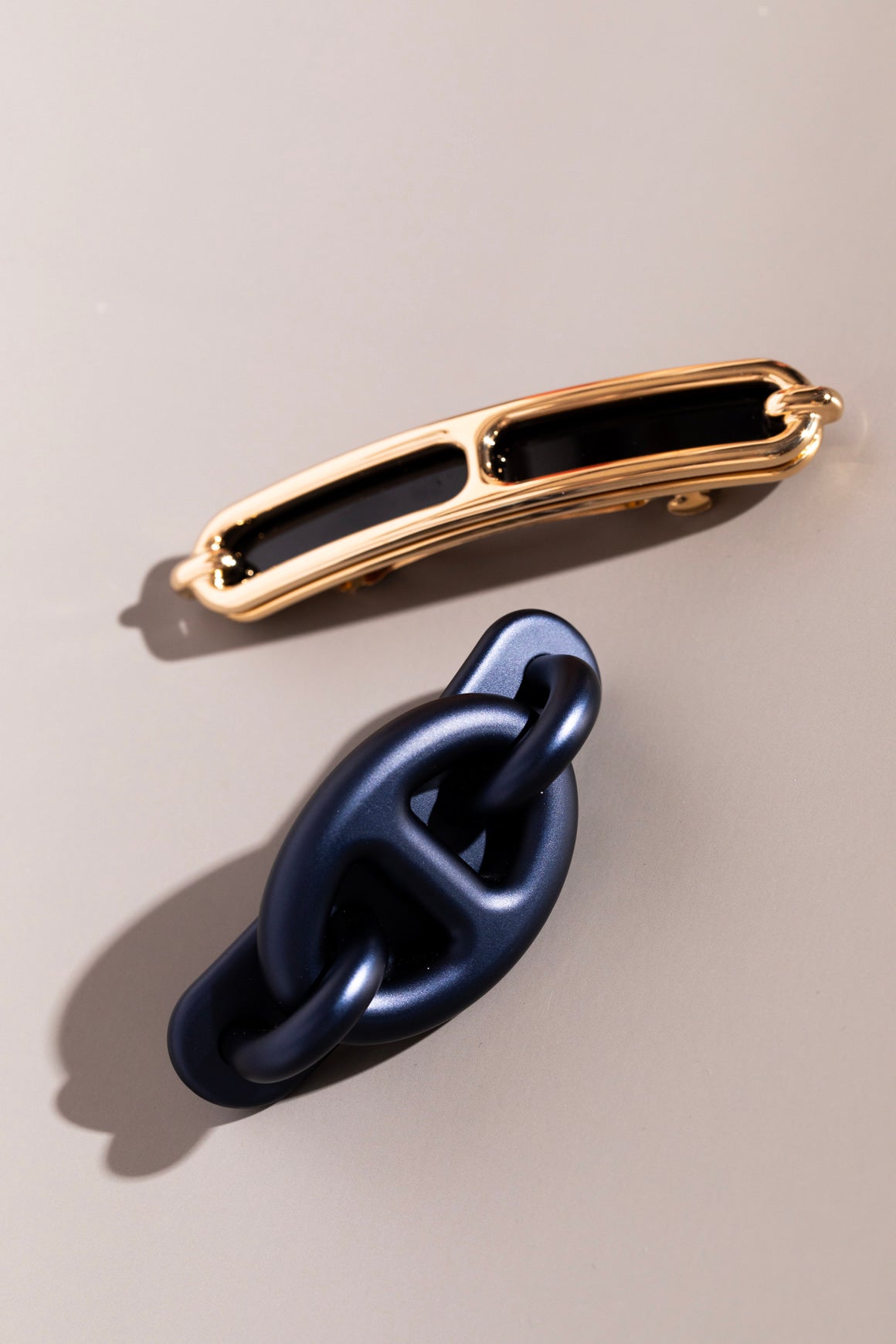 HERMES Tri Mallion PM Hair Clip