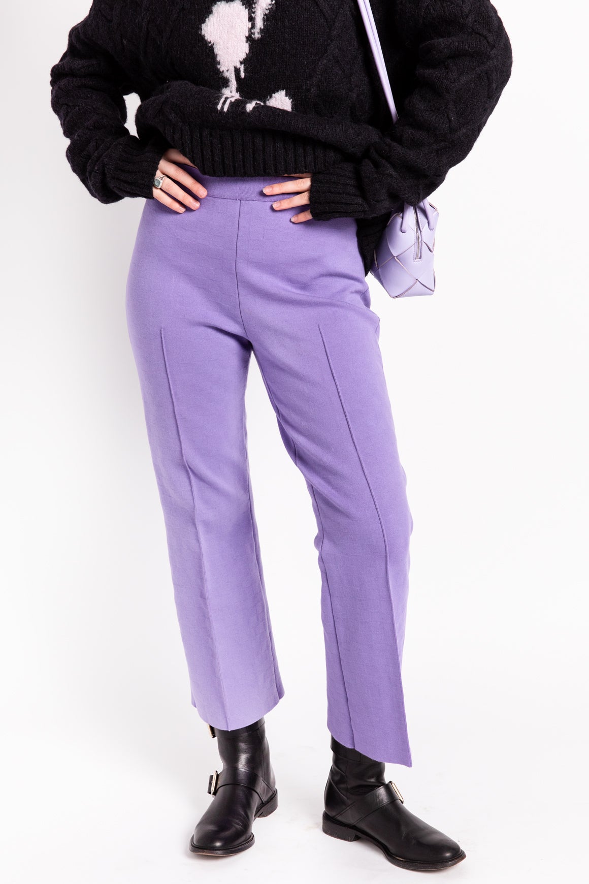 HIGH SPORT Purple Kick Pant