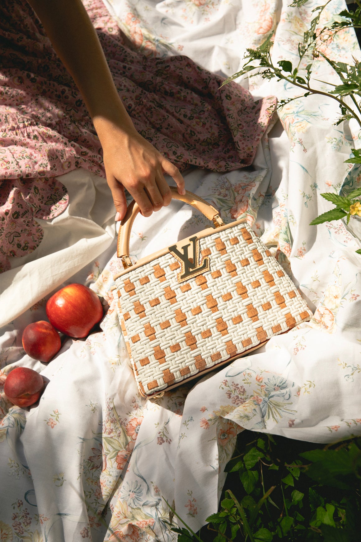 2022 LOUIS VUITTON Heavenly Wicker Cappucines BB