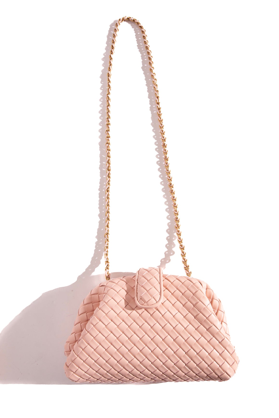 BOTTEGA VENETA Pink Lauren 1980 W/ Chain