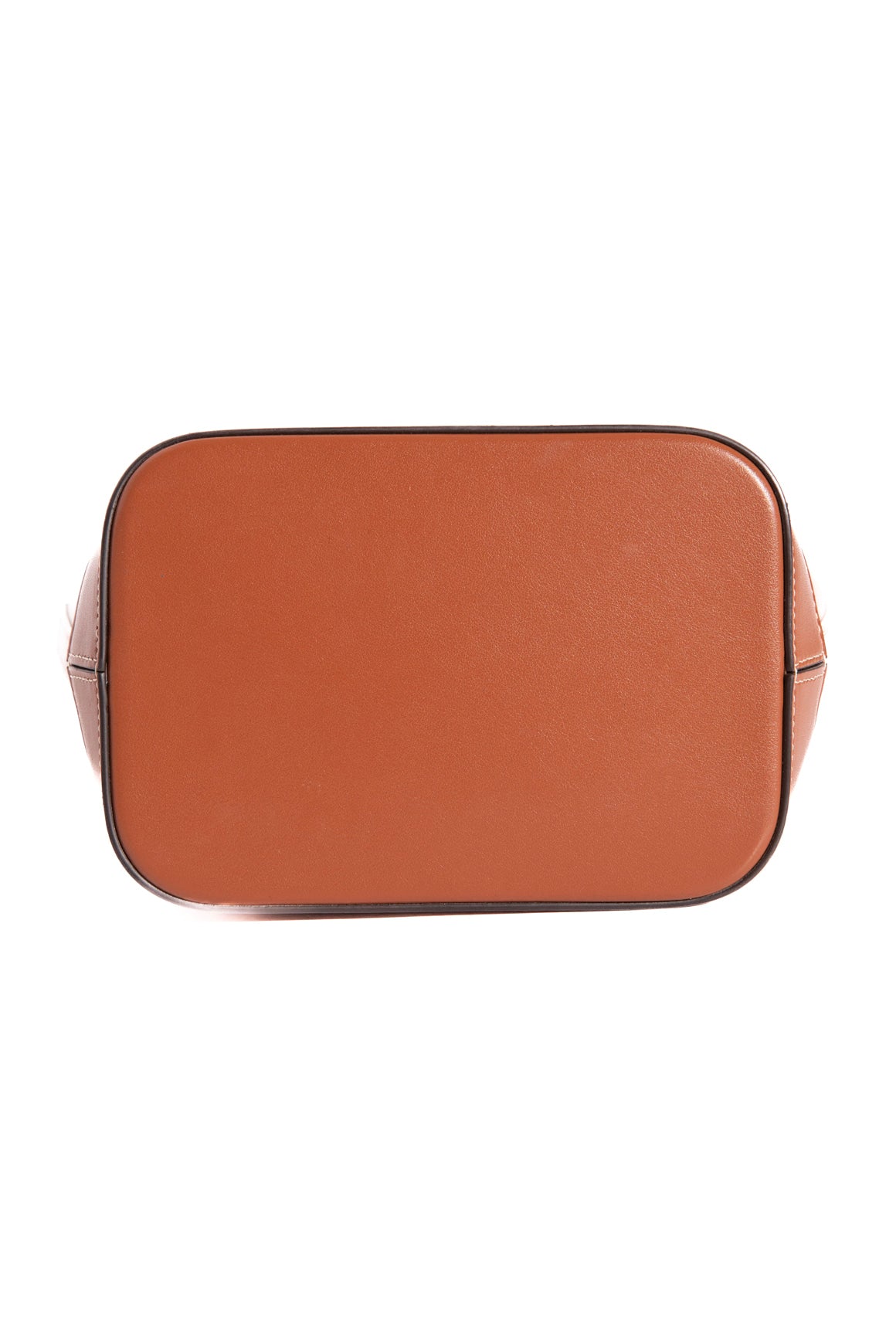 CELINE Tan Small Cuir Triomphe Bucket Tote
