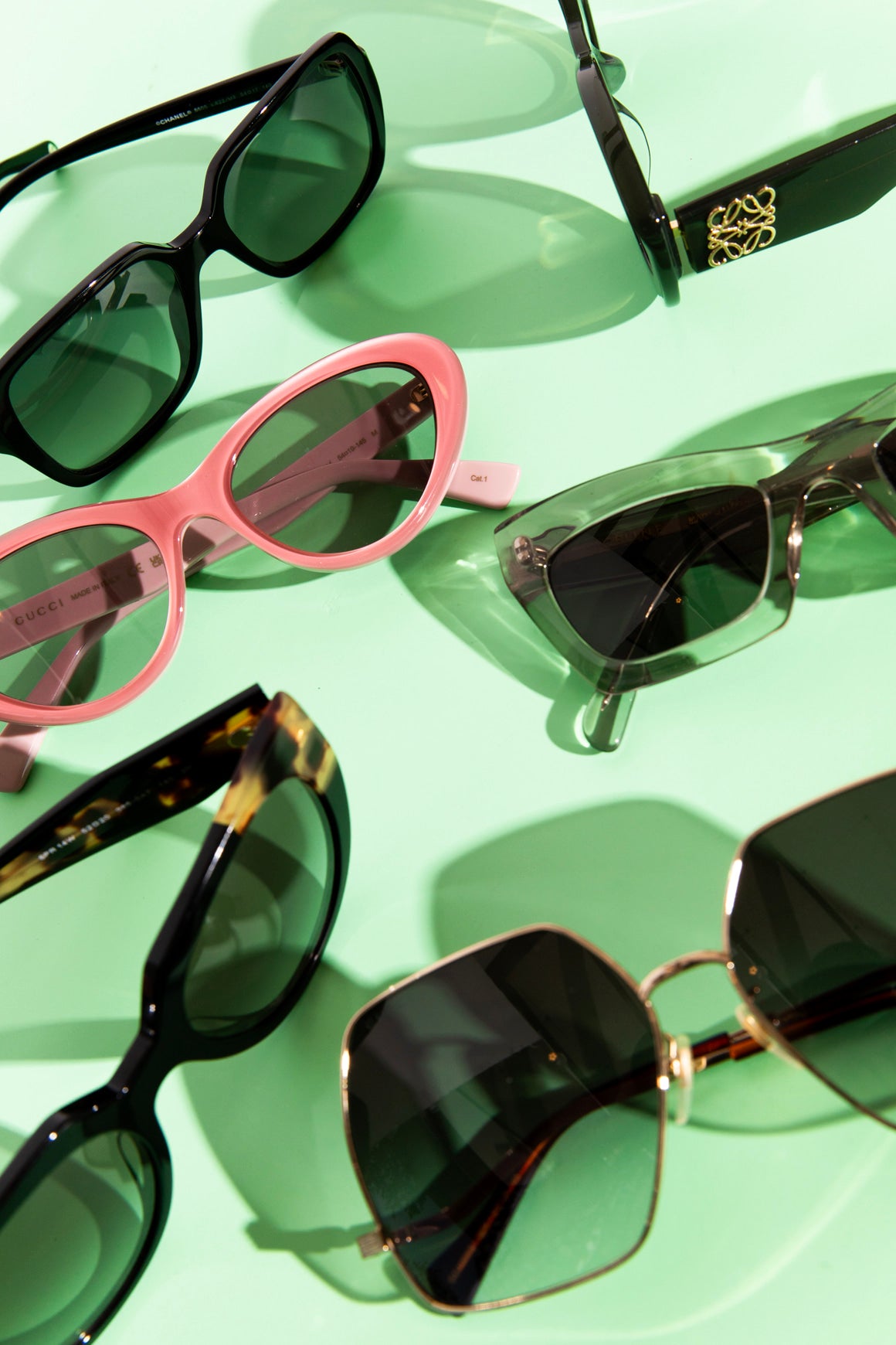 GUCCI Pink Cat Eye Sunglasses
