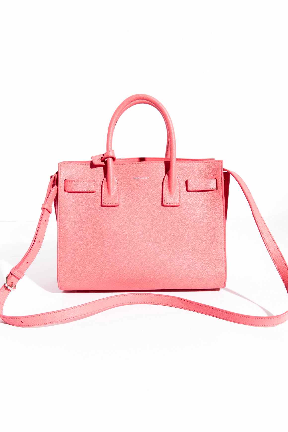 SAINT LAURENT Pink Nano Sac De Jour
