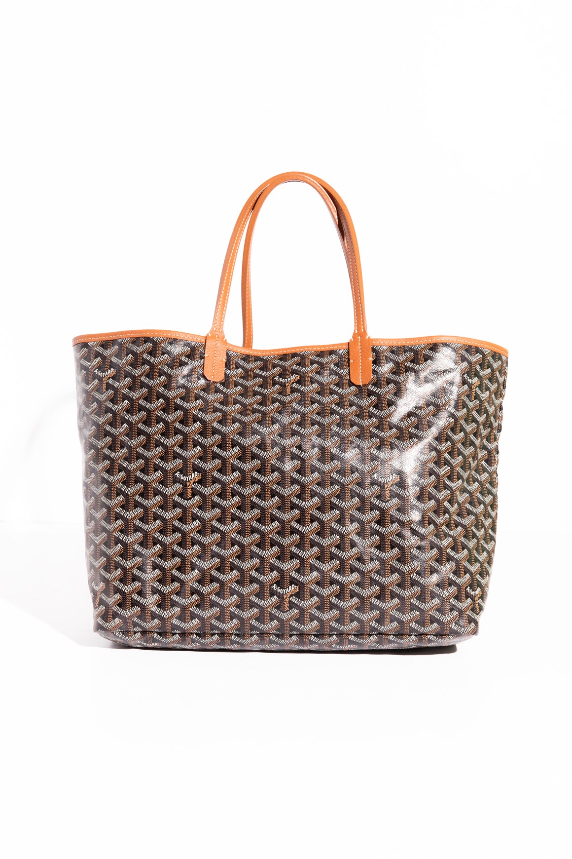 GOYARD Brown St Louis PM Tote Bag