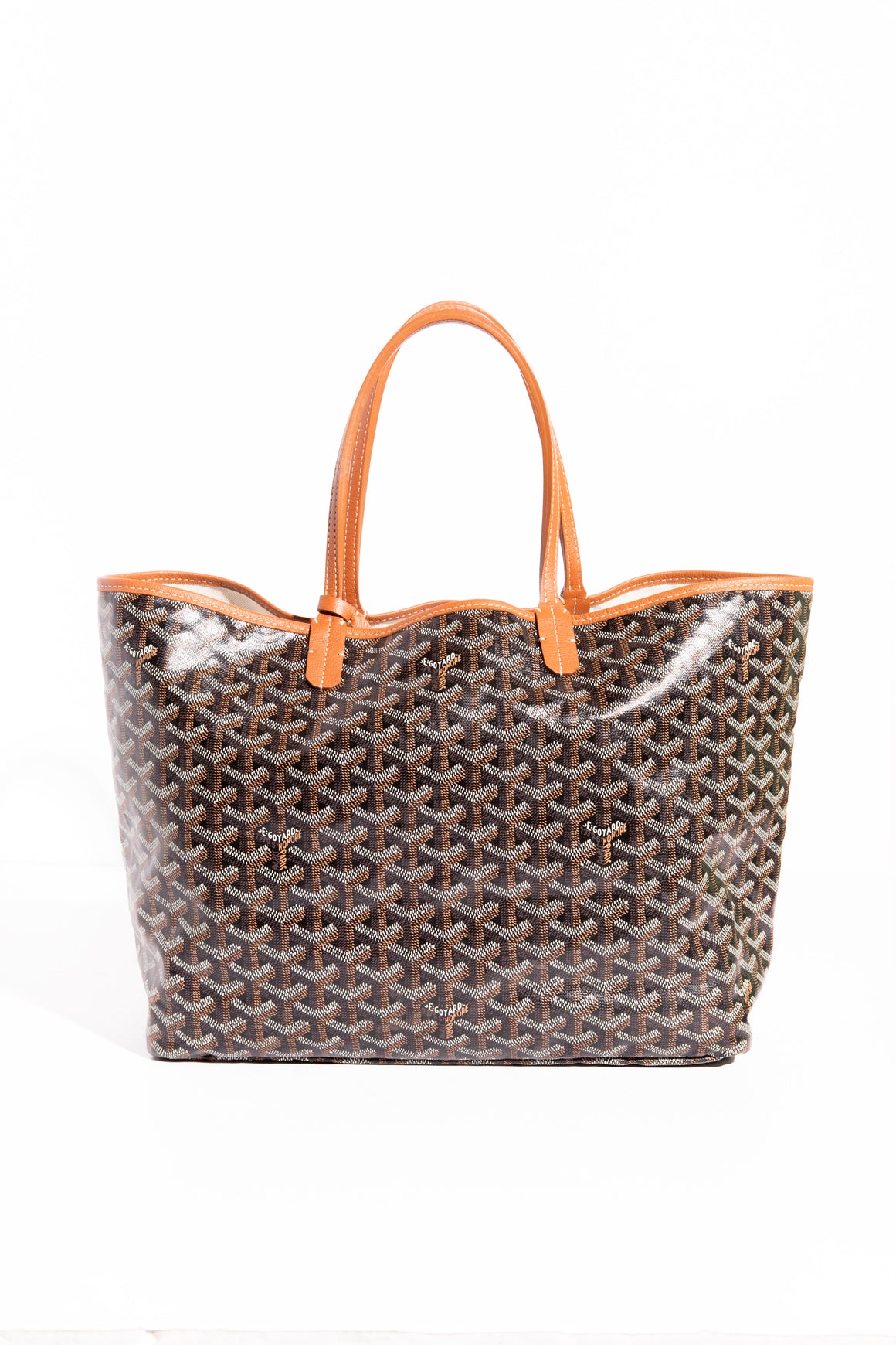 GOYARD Brown St Louis PM Tote Bag