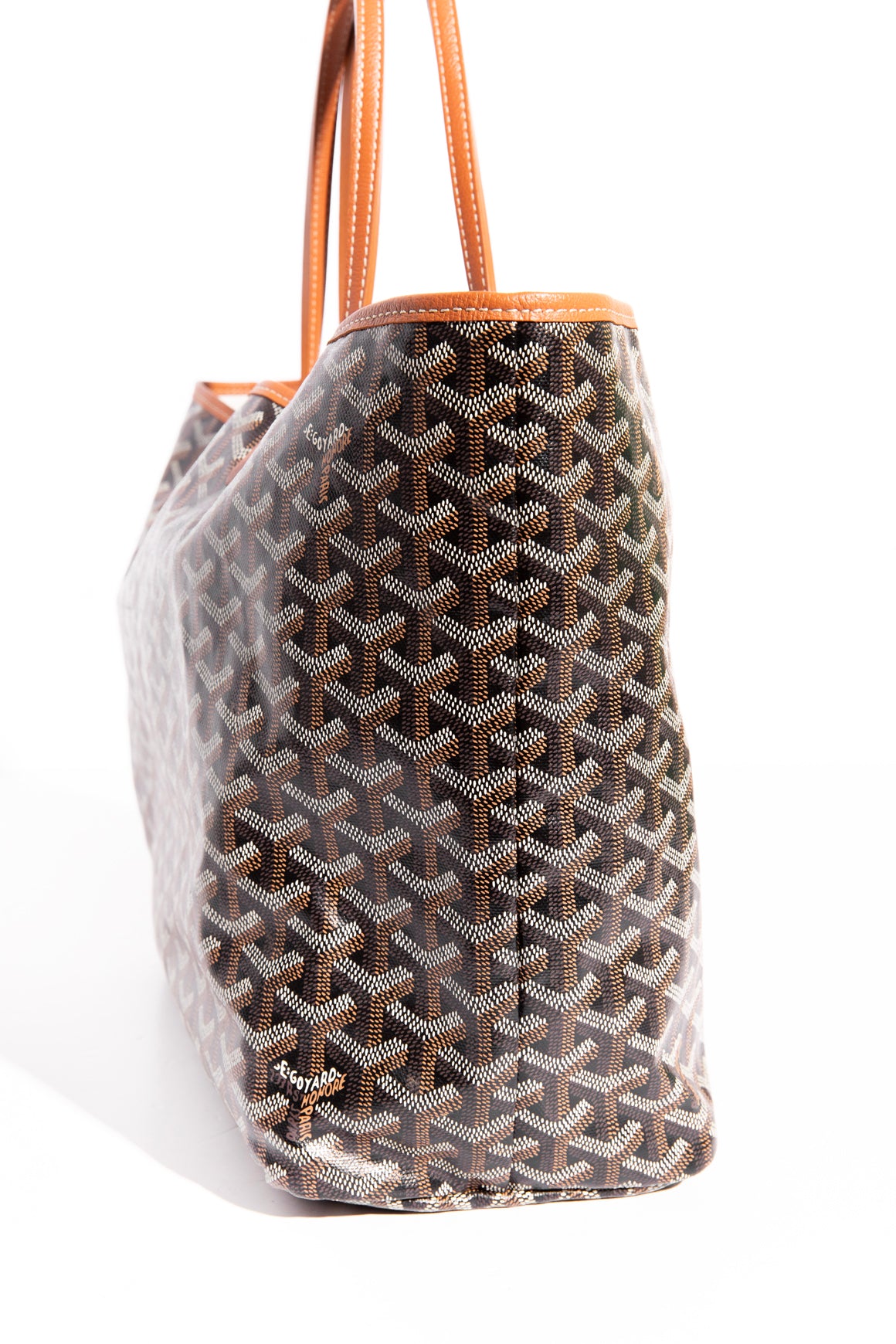 GOYARD Brown St Louis PM Tote Bag