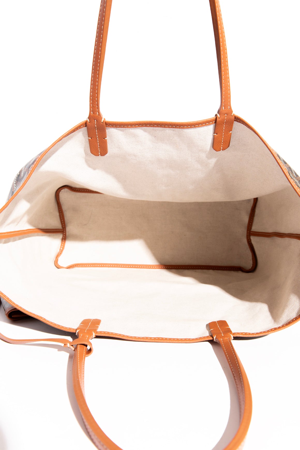 GOYARD Brown St Louis PM Tote Bag