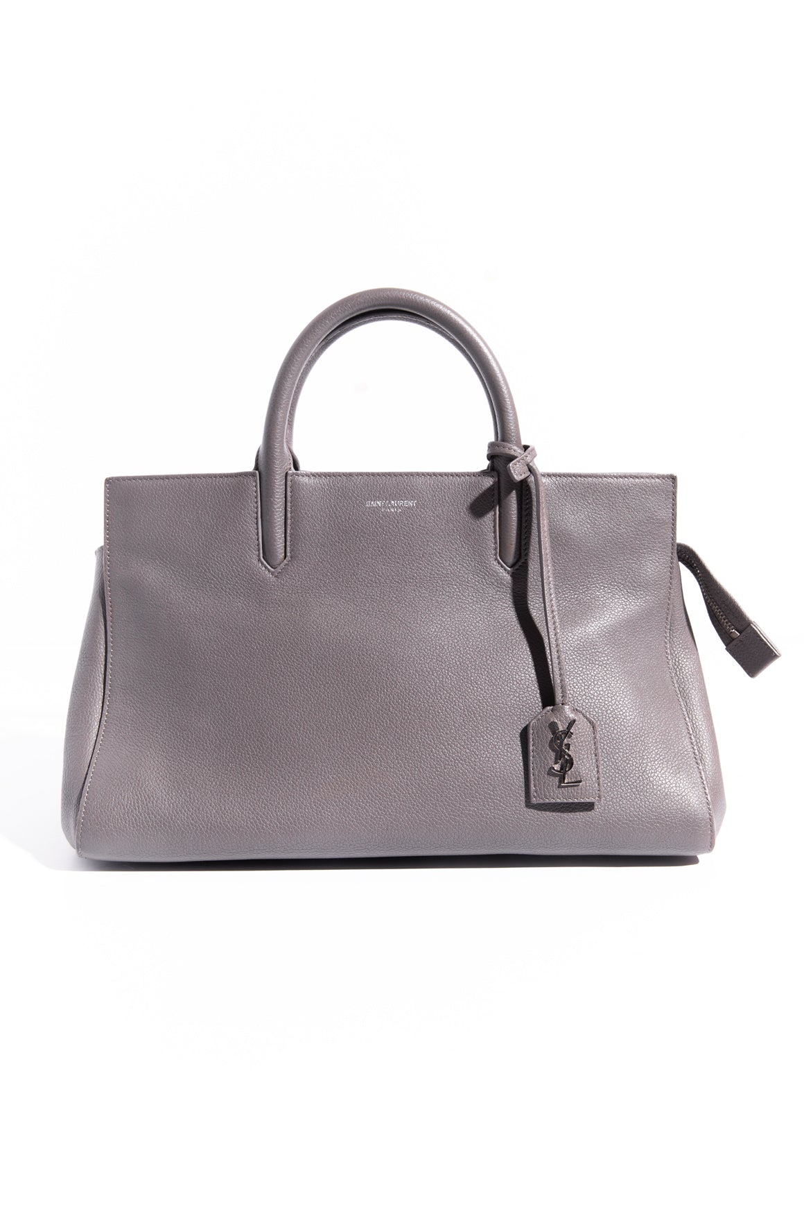 SAINT LAURENT Grey Small Tote